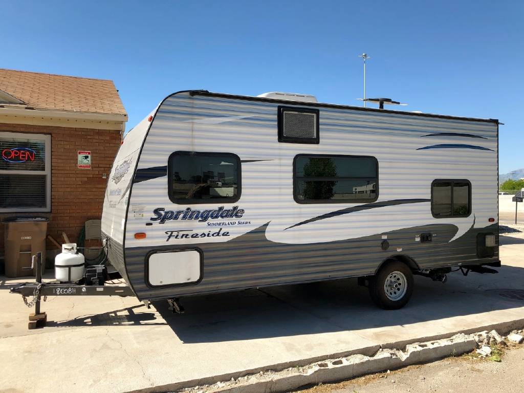 springdale travel trailer bunkhouse