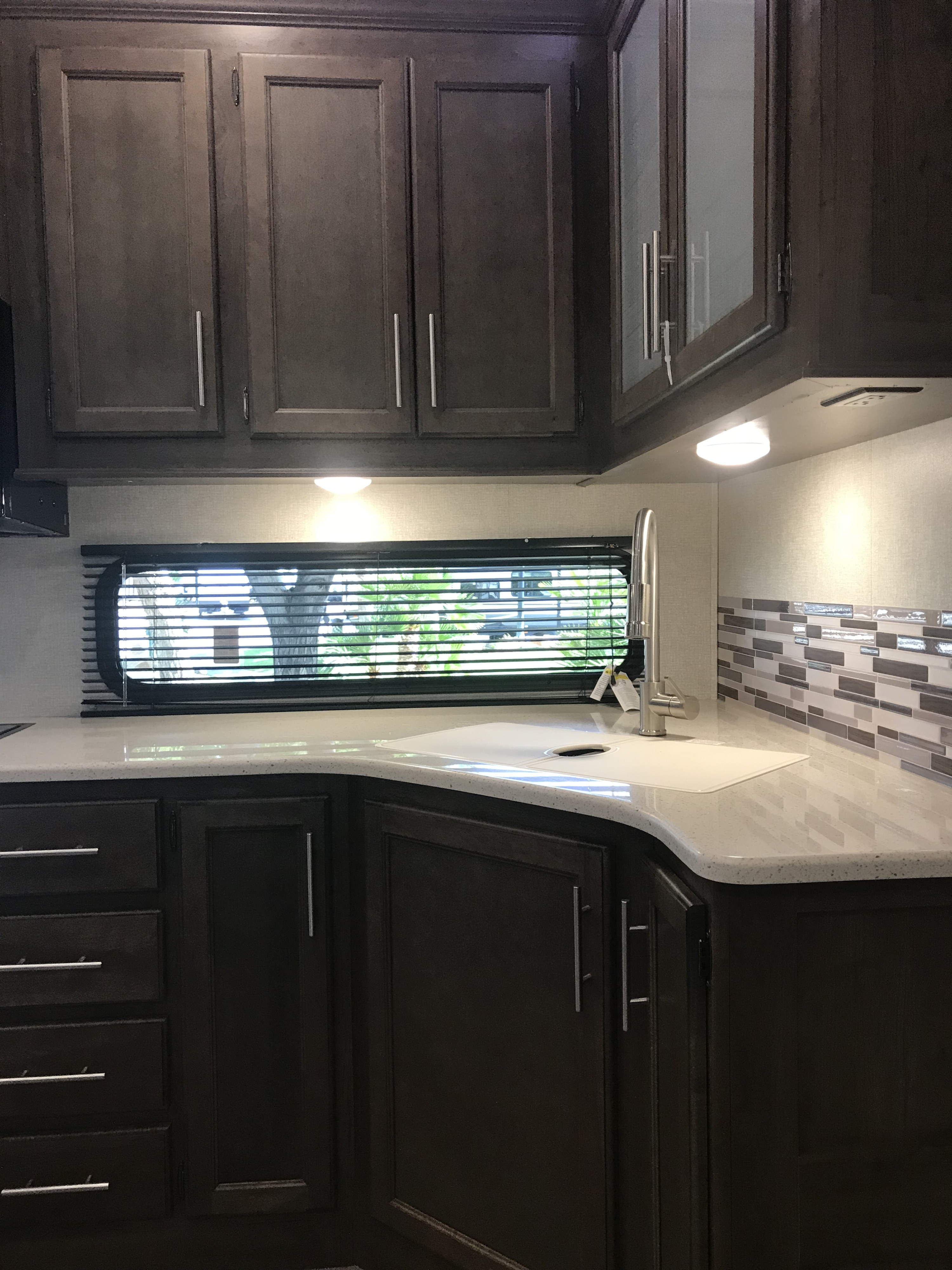 Kitchen cabinets / kitchen sink / large countertop area. Other Cougar367fls 2018
