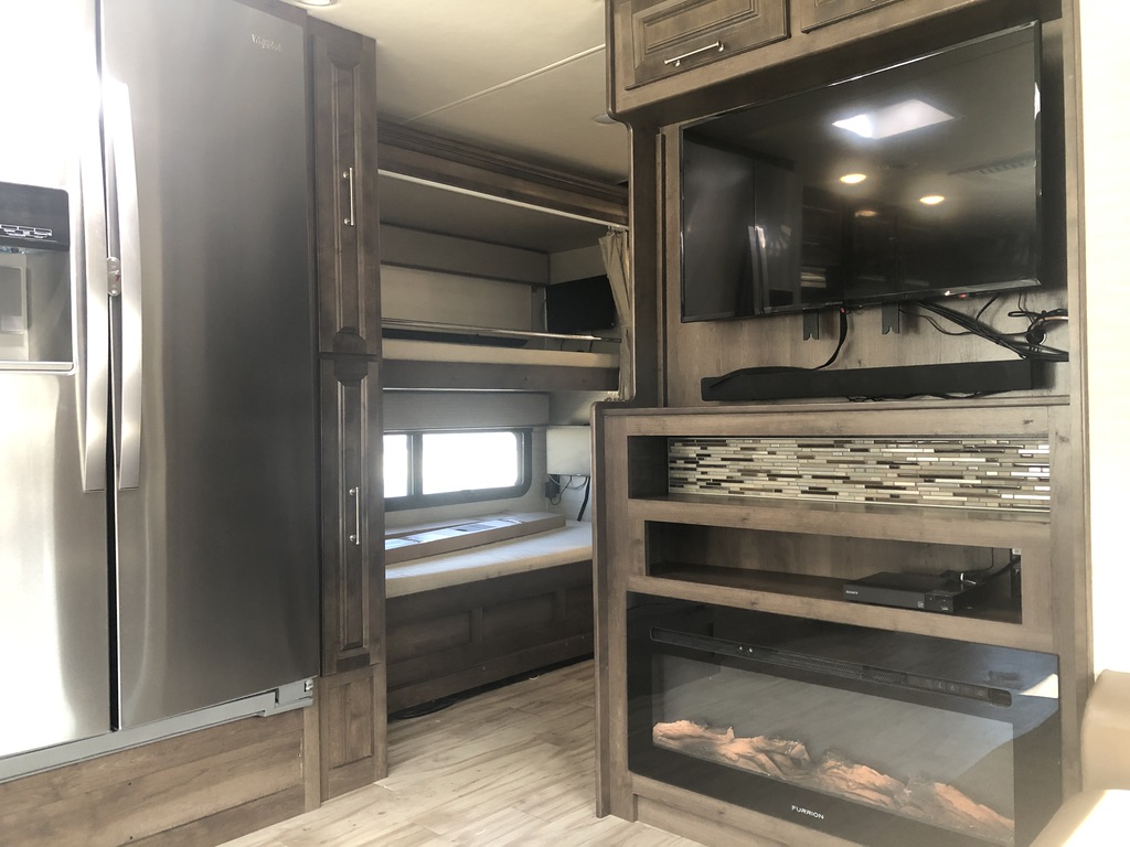 Bunks (in hallway leading to master & across from 1/2 bath). Entegra Coach Emblem 2019