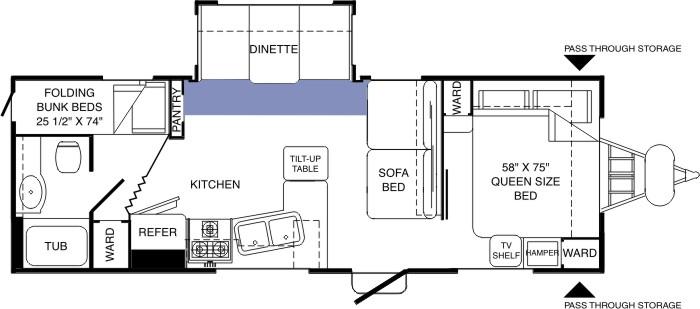 komfort travel trailer floor plans