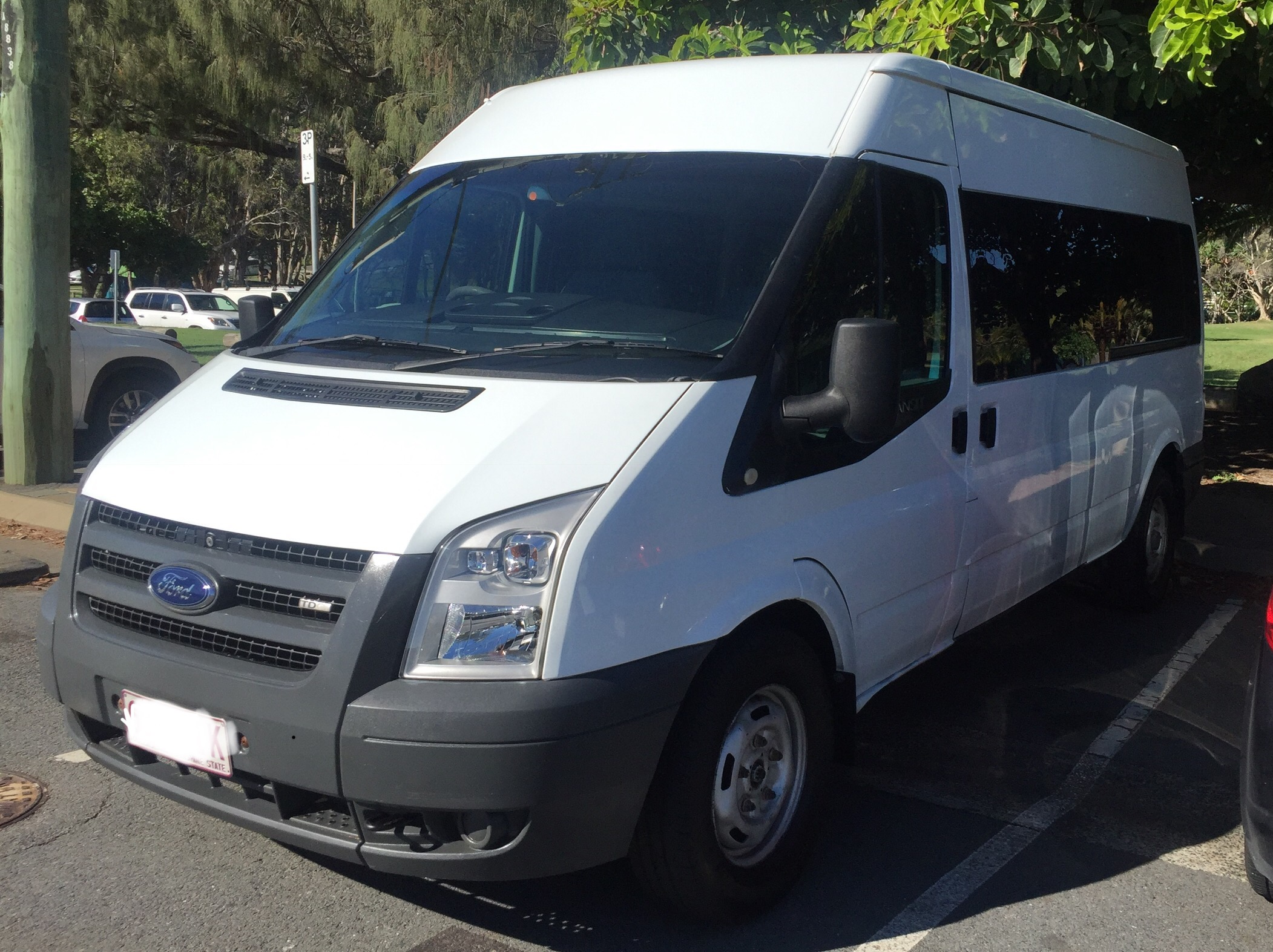 2007 ford transit van