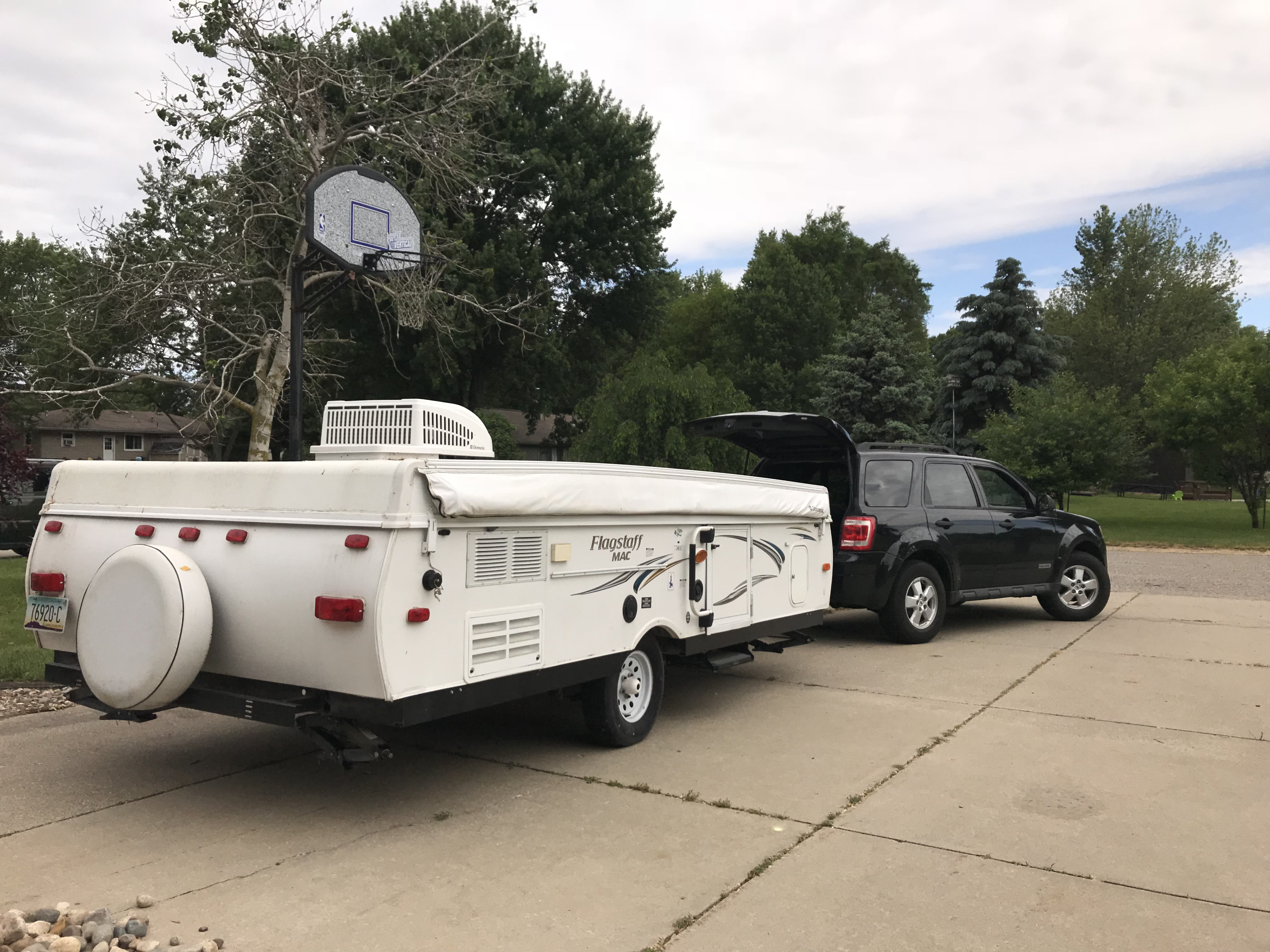 2015 Flagstaff MAC Folding Trailer Rental in Allendale Charter Township