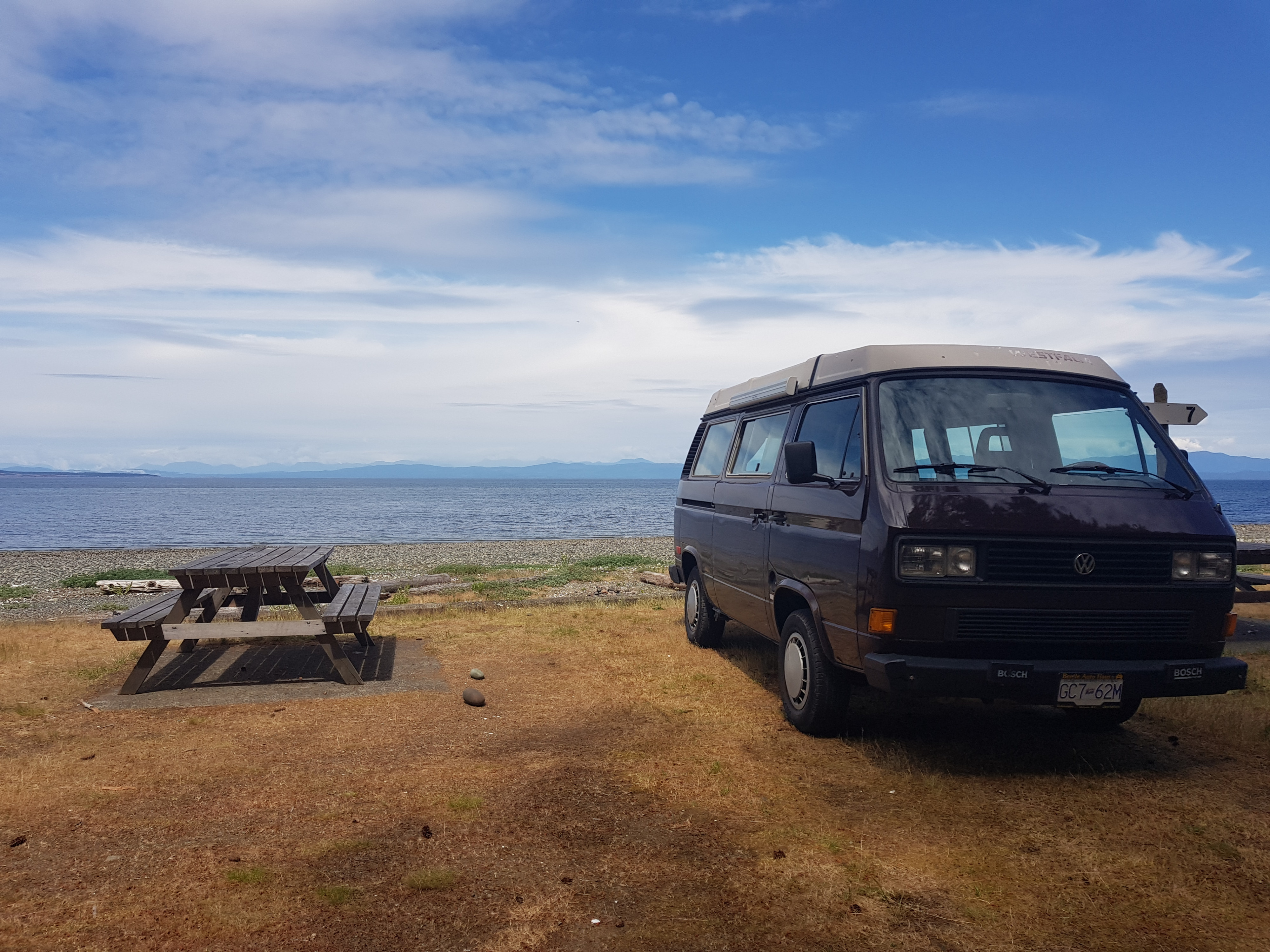 1986 Volkswagen Westfalia Motor Home Camper Van Rental In Victoria