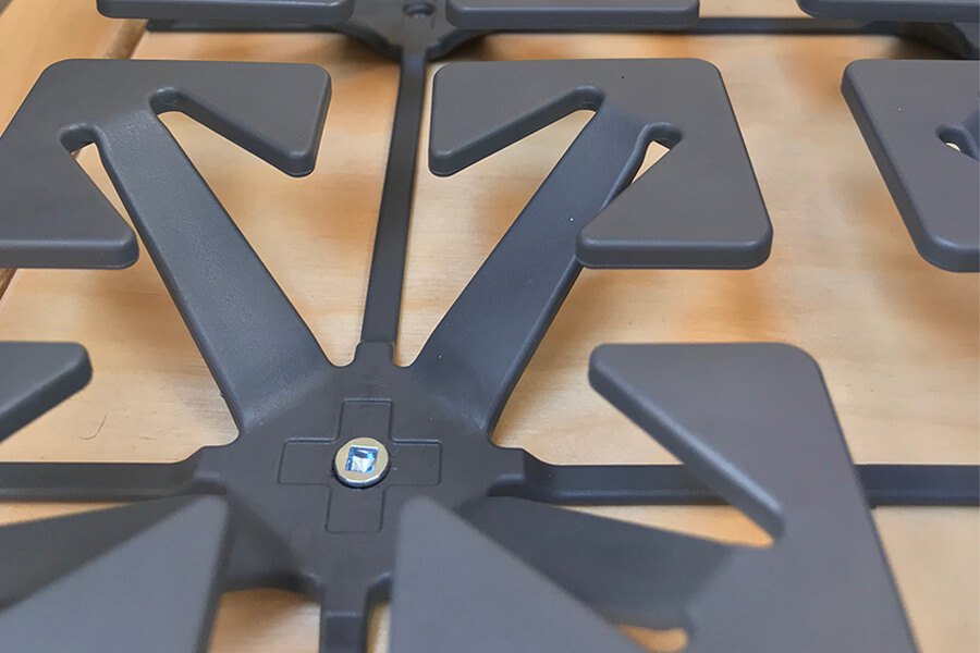 This is the spring system under the queen bed.. nuCamp T@B 2018