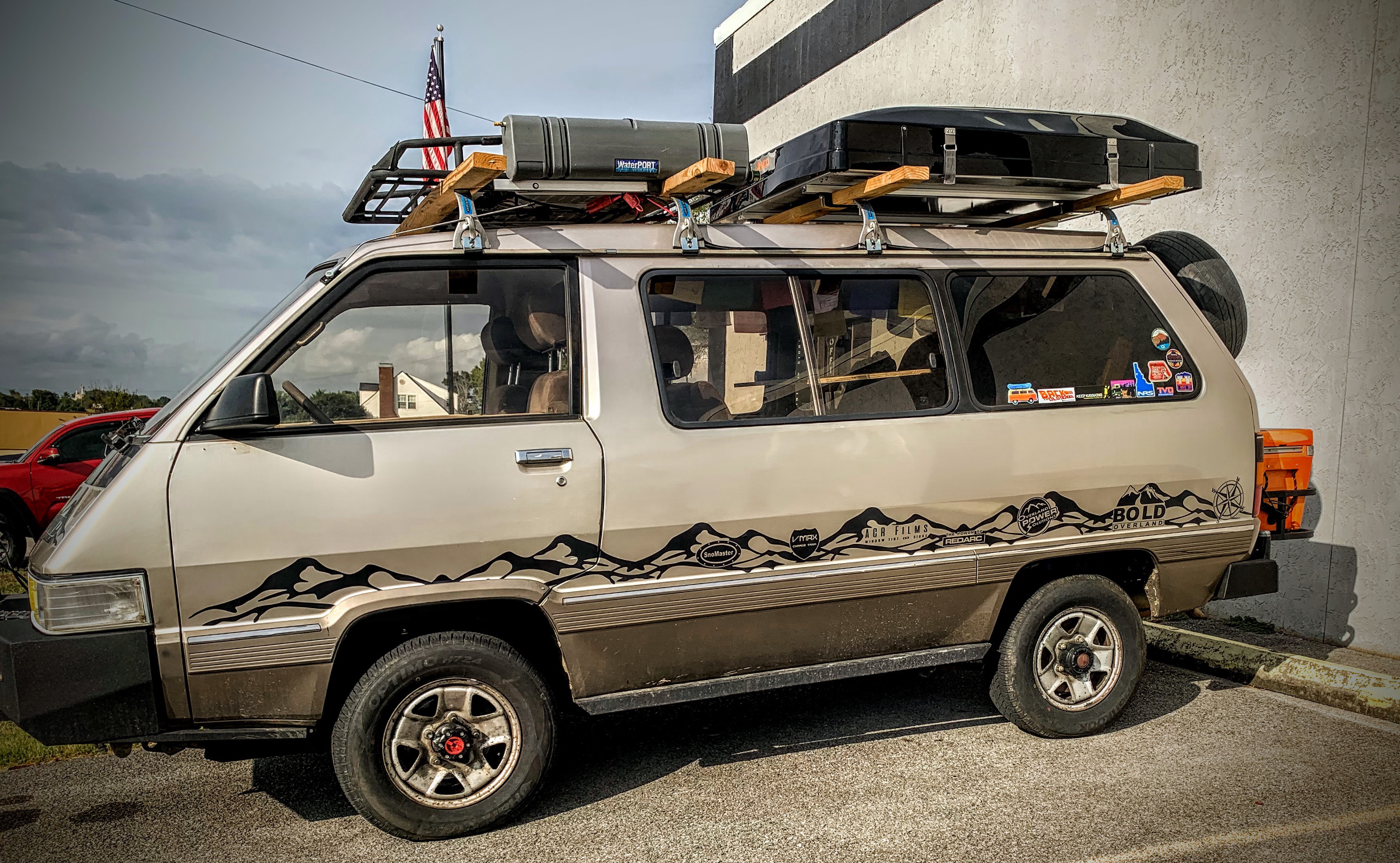 toyota hiace bike rack