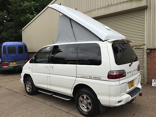 mitsubishi delica 4x4 camper van