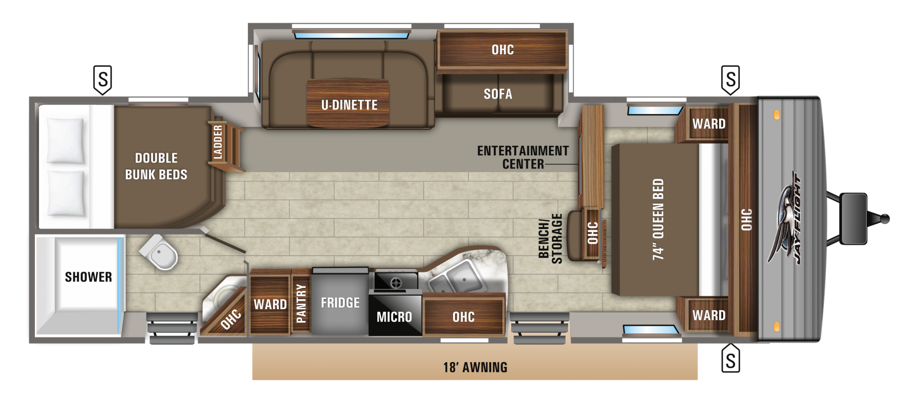 Travel trailer RV Rental 