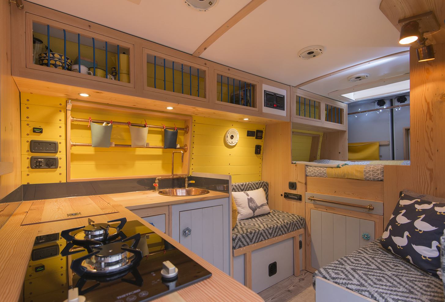 Heidi campervan for hire, Redditch Quirky Campers