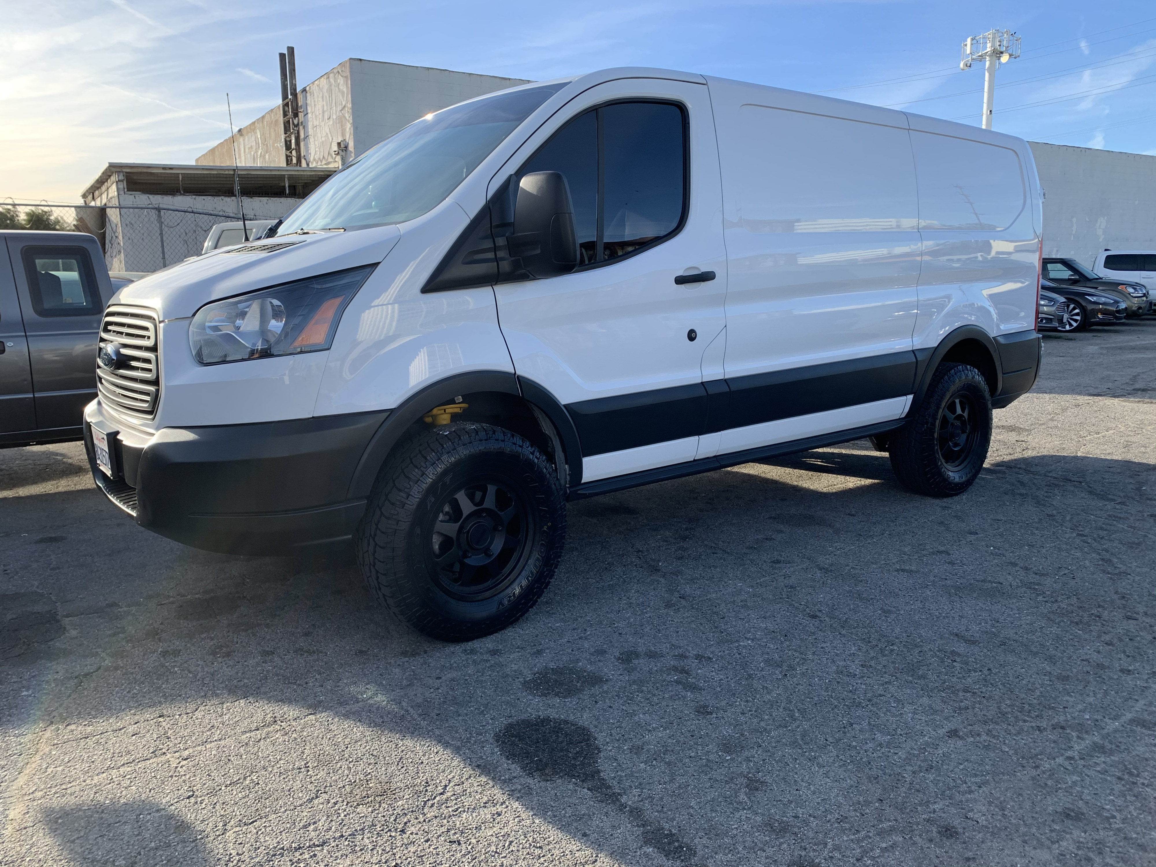 lifted ford transit