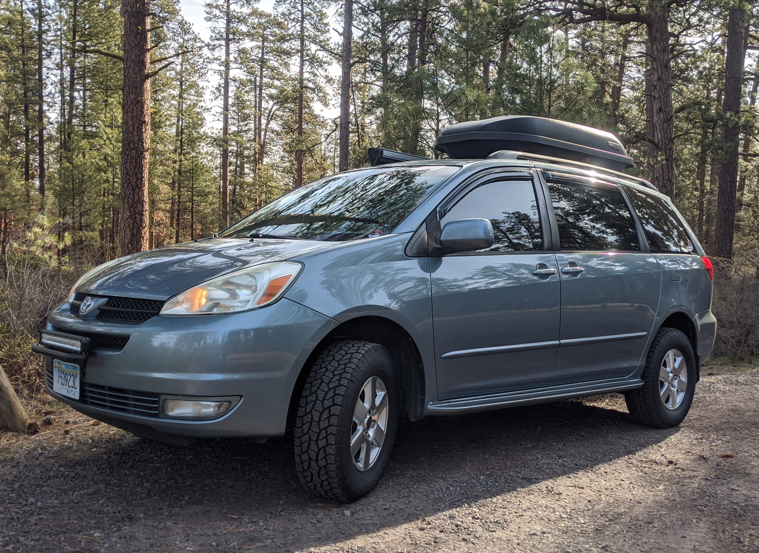 toyota sienna camper van