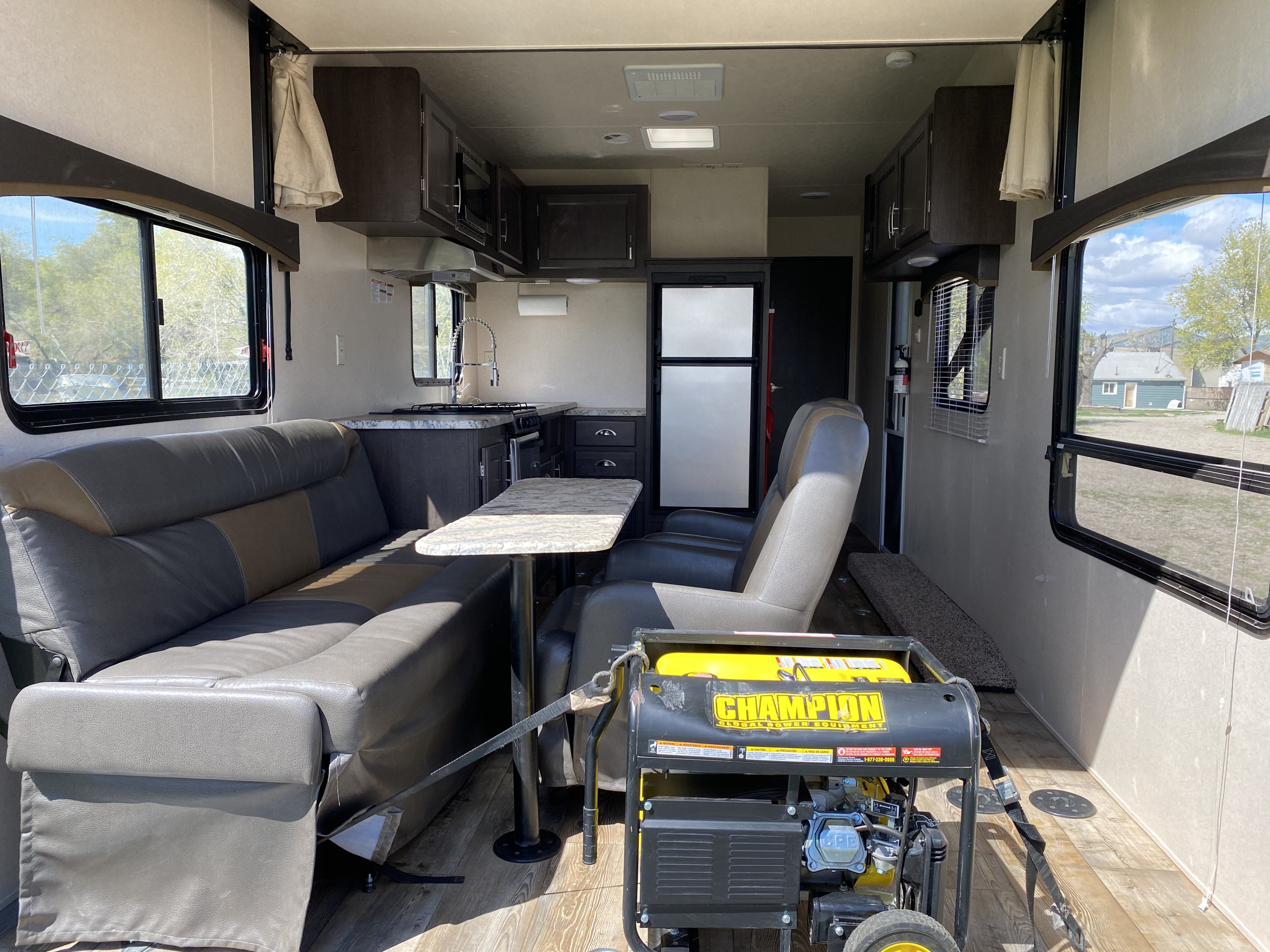 Toy hauler RV Rental 