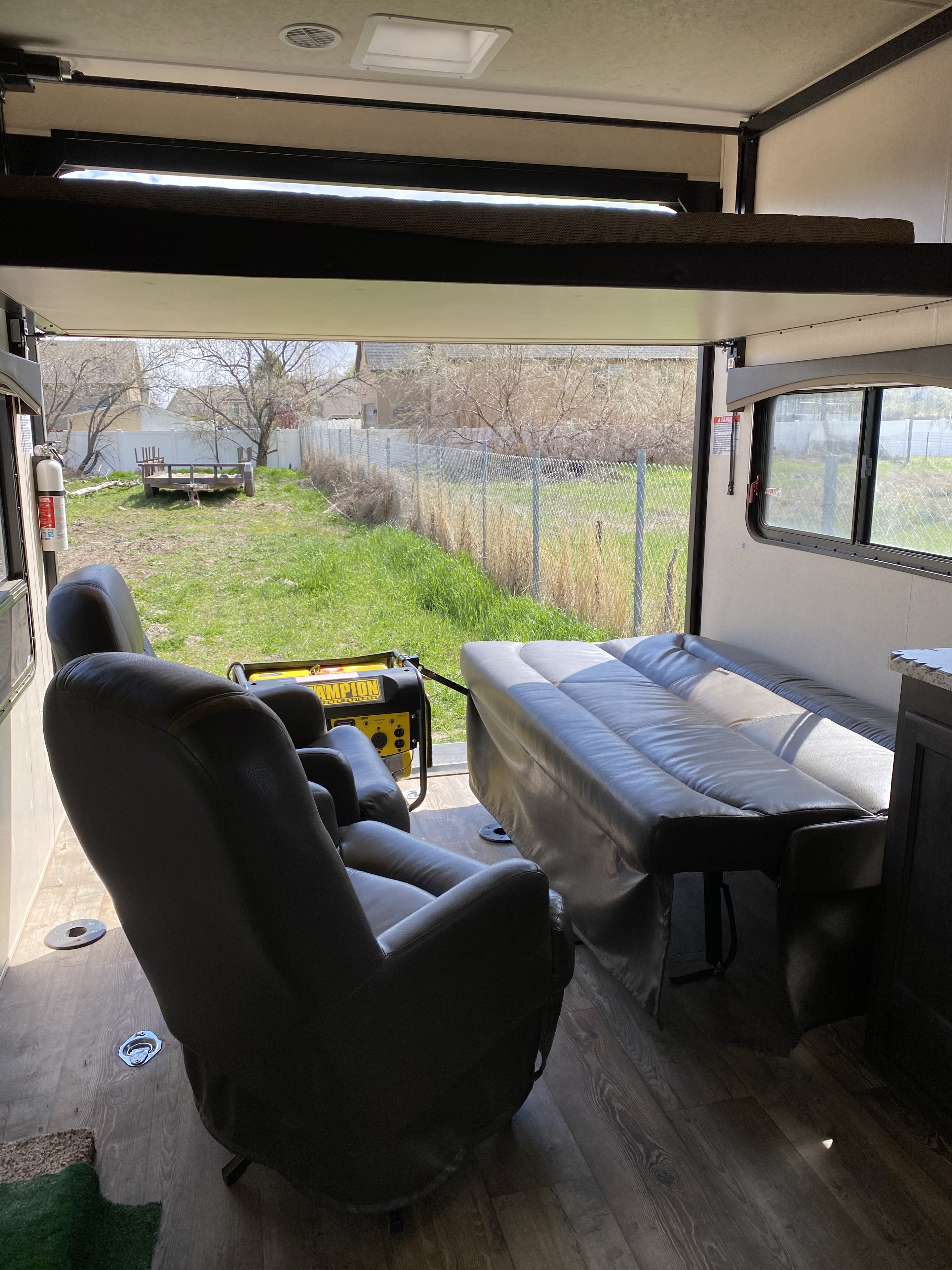 Toy hauler RV Rental 