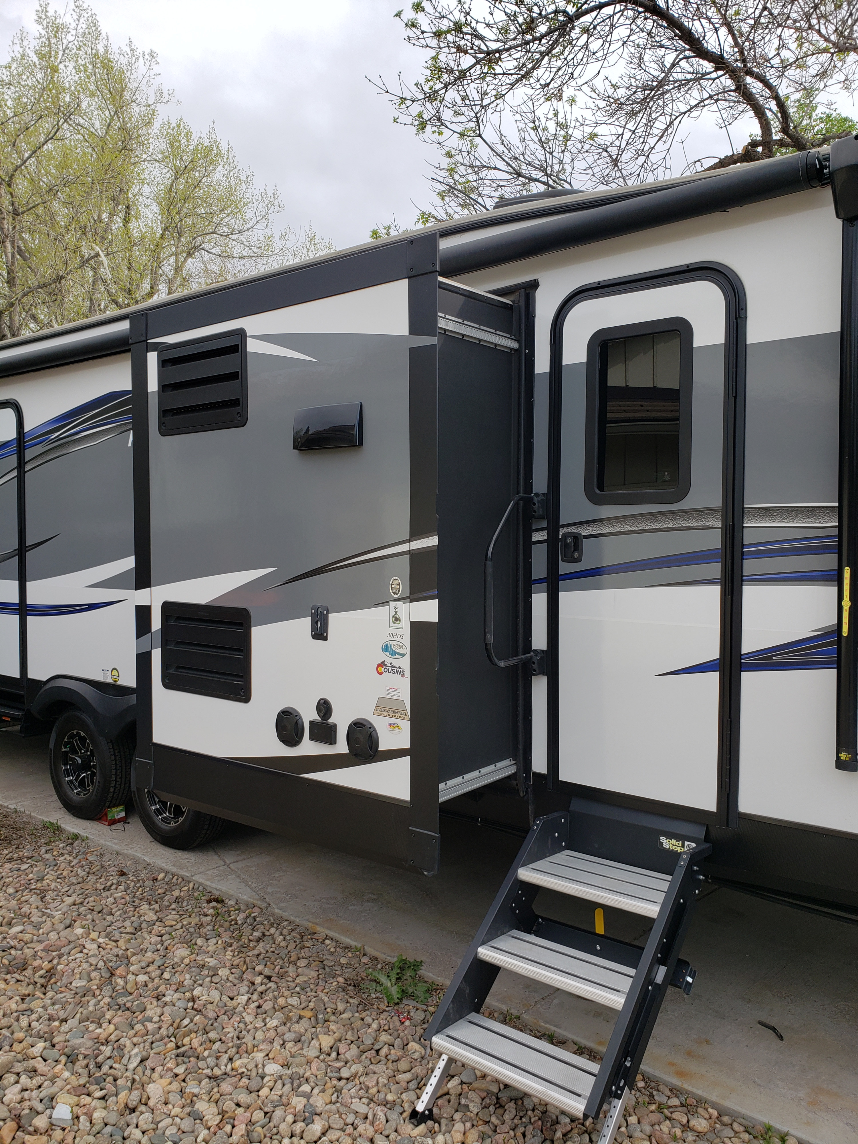 Toy hauler RV Rental 