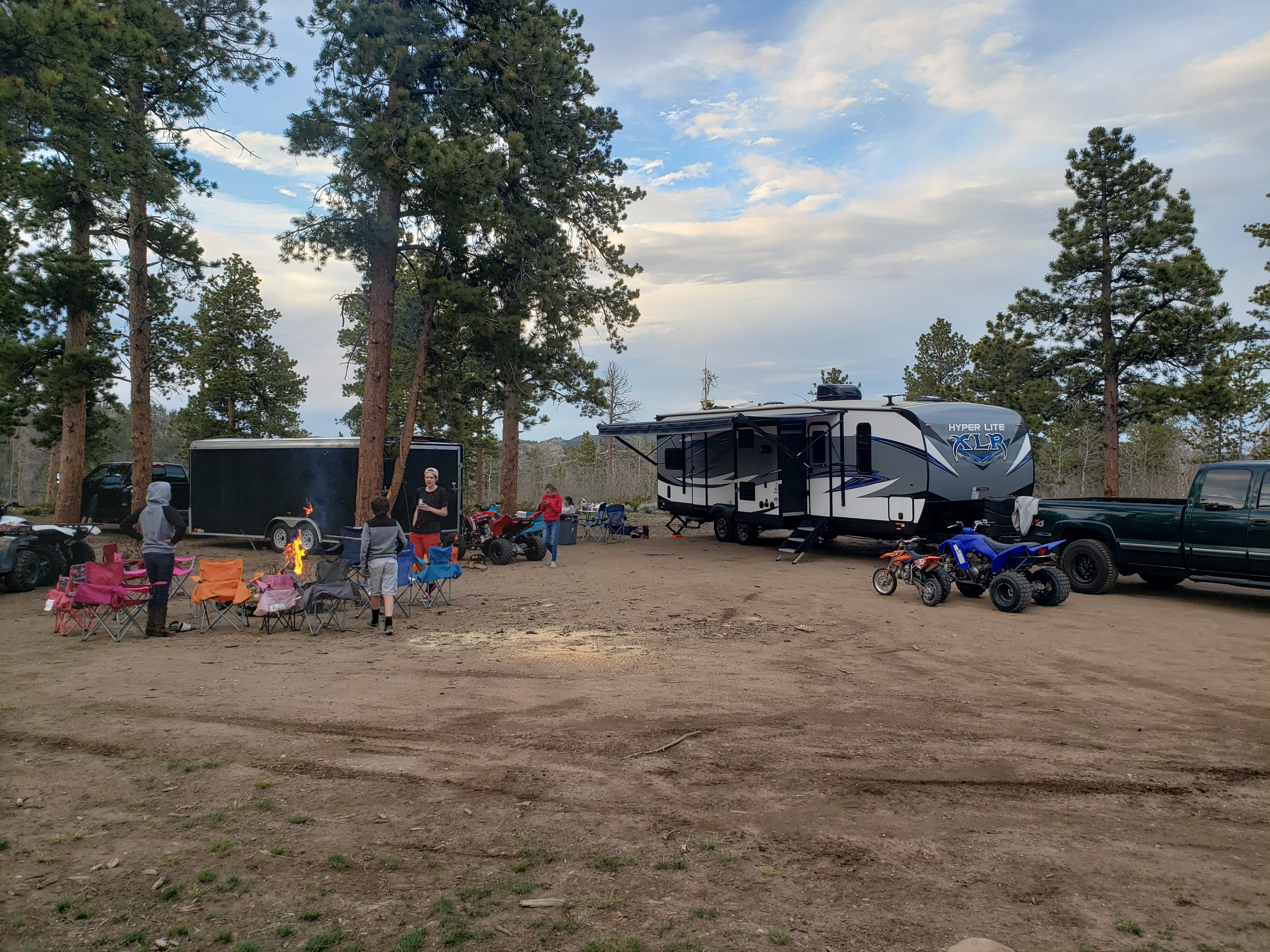 Toy hauler RV Rental 