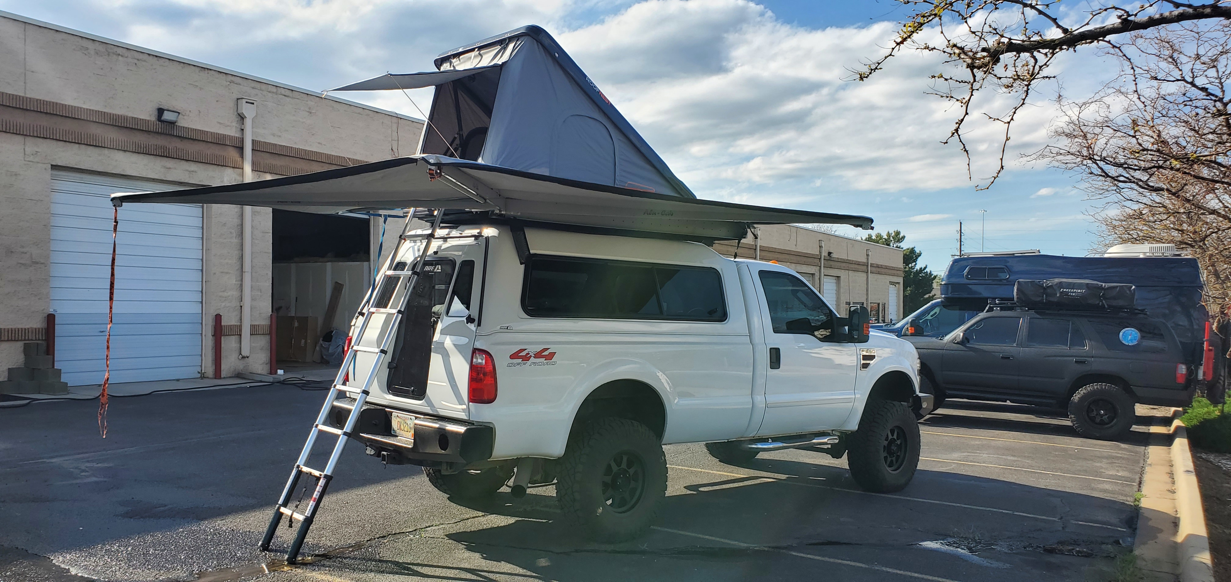 f250 tent