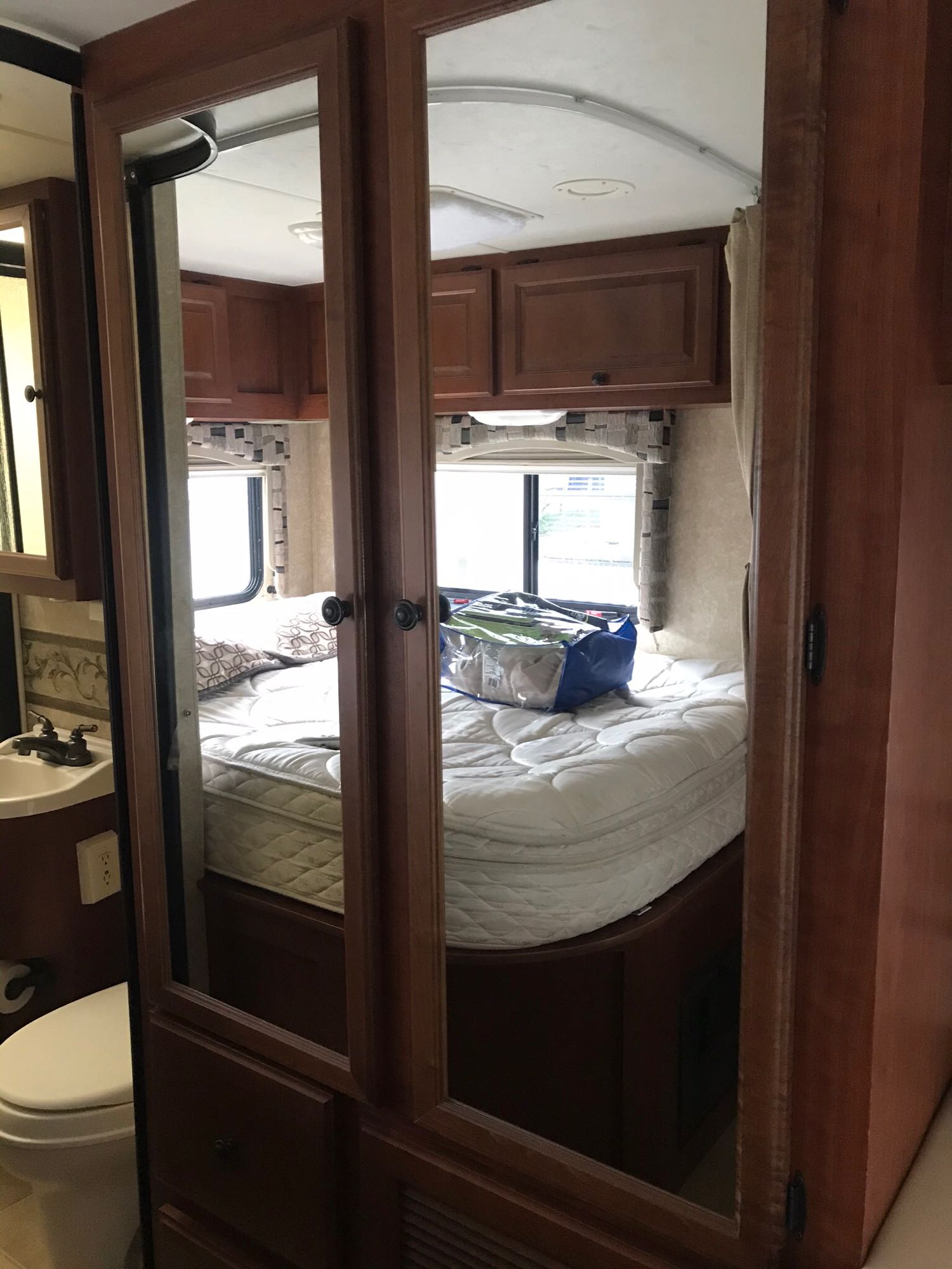 Huge wardrobe to store clothes, blankets. Four Winds Chateau 2011