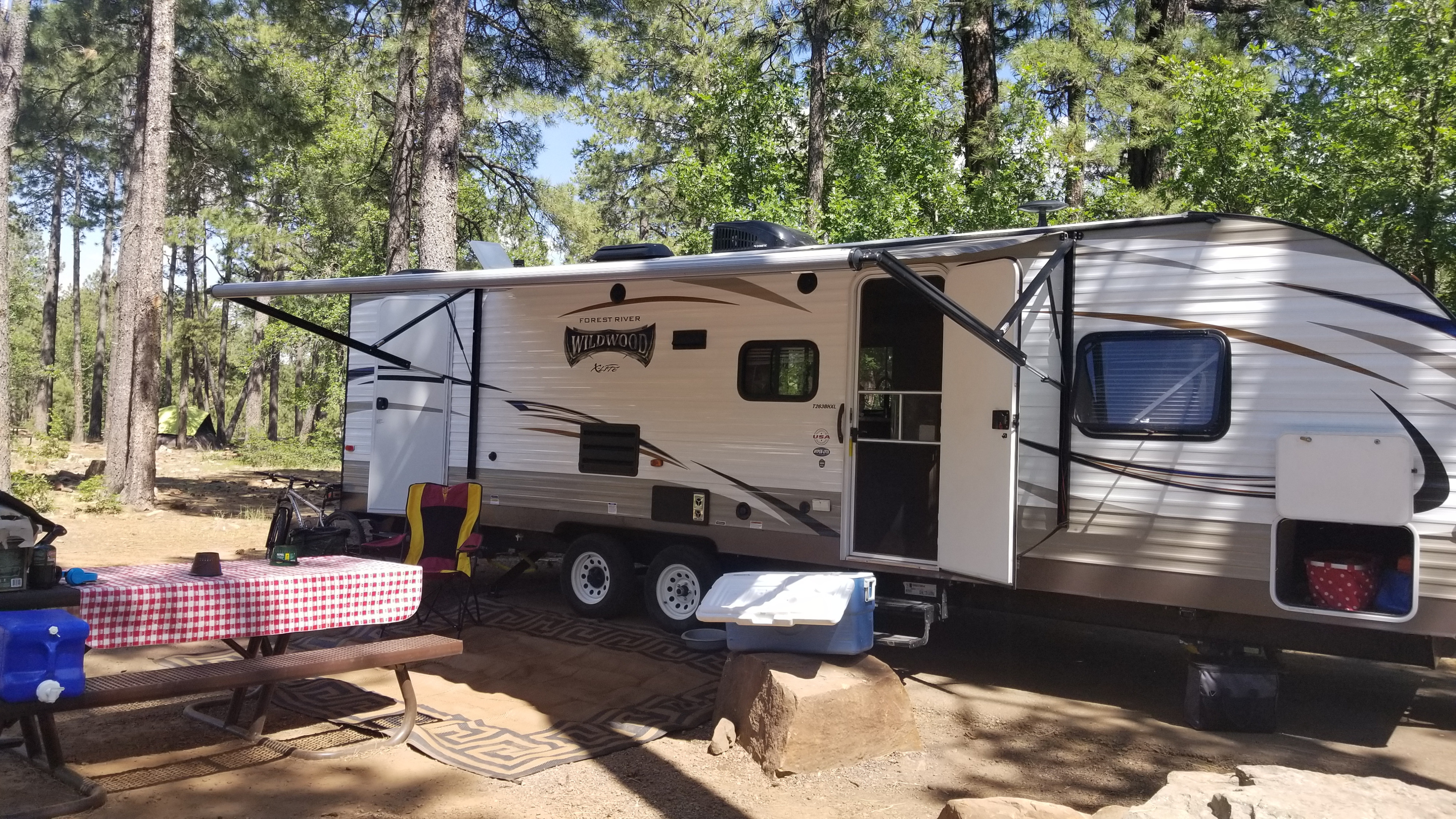Reviews 18 Forrest River Wildwood 263bhxl Trailer Rental In Phoenix Az Outdoorsy
