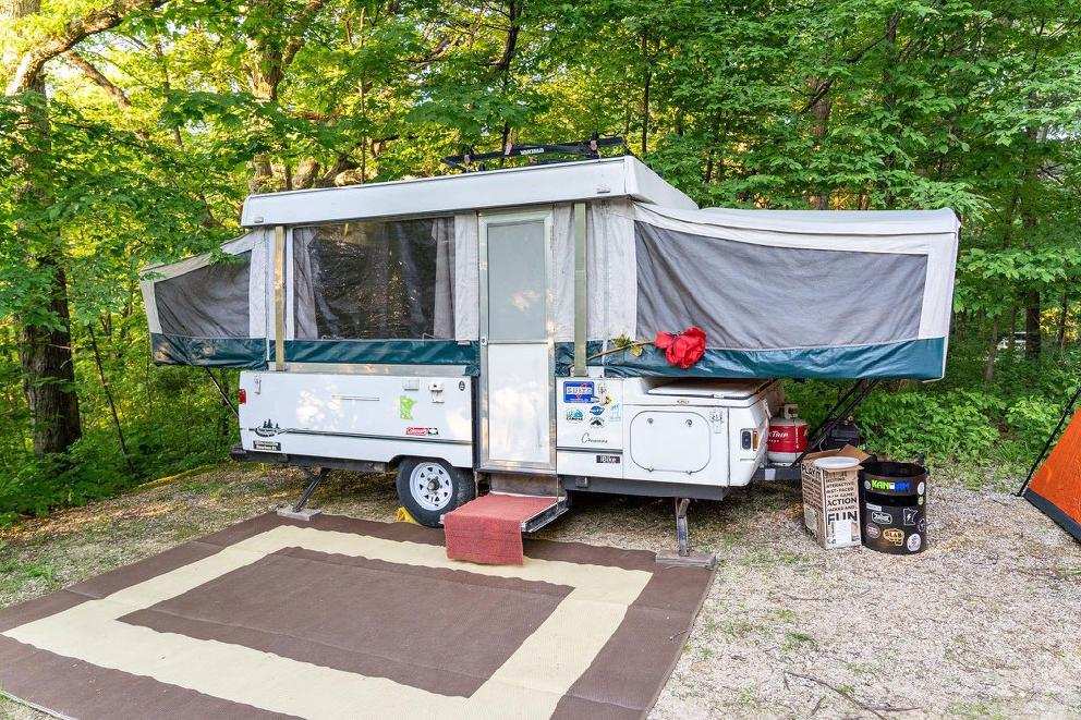 Coleman cheyenne pop up sale camper