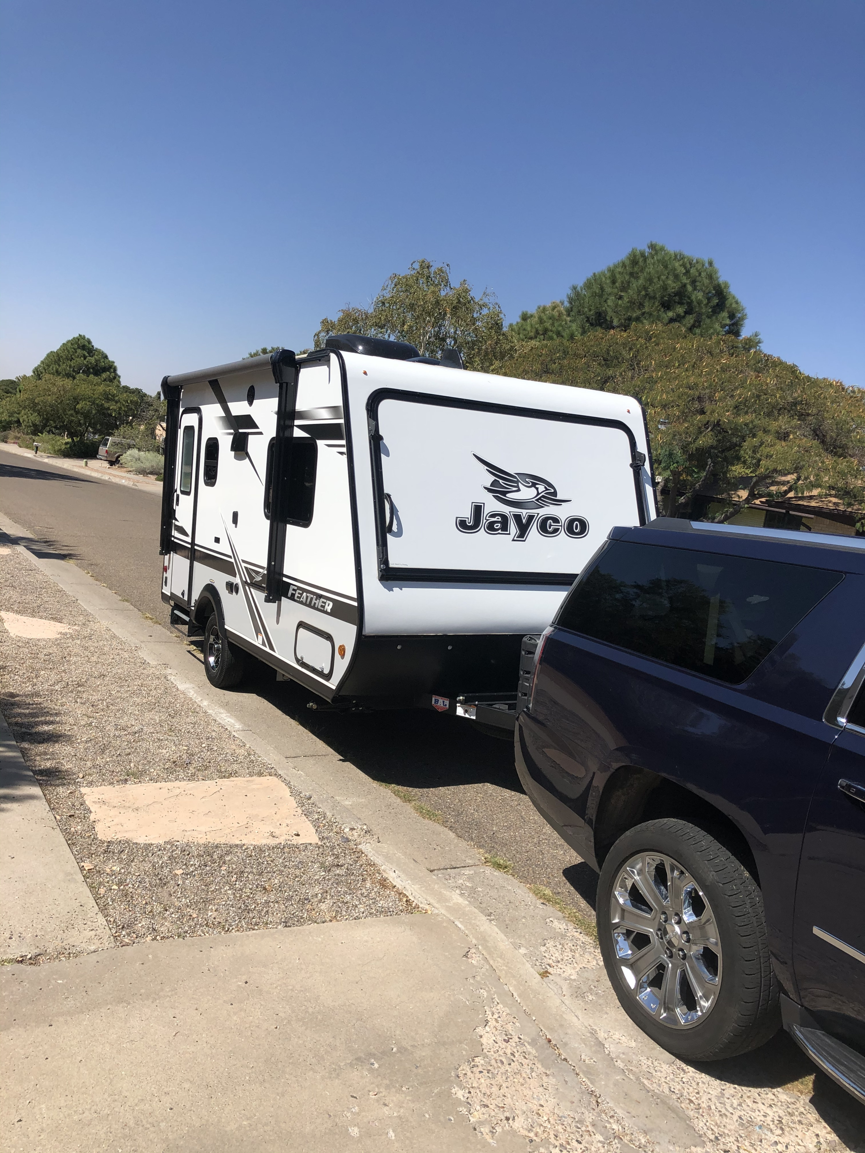 2021 Jayco Jay Feather X17Z Hybrid Trailer Rental in Albuquerque, NM