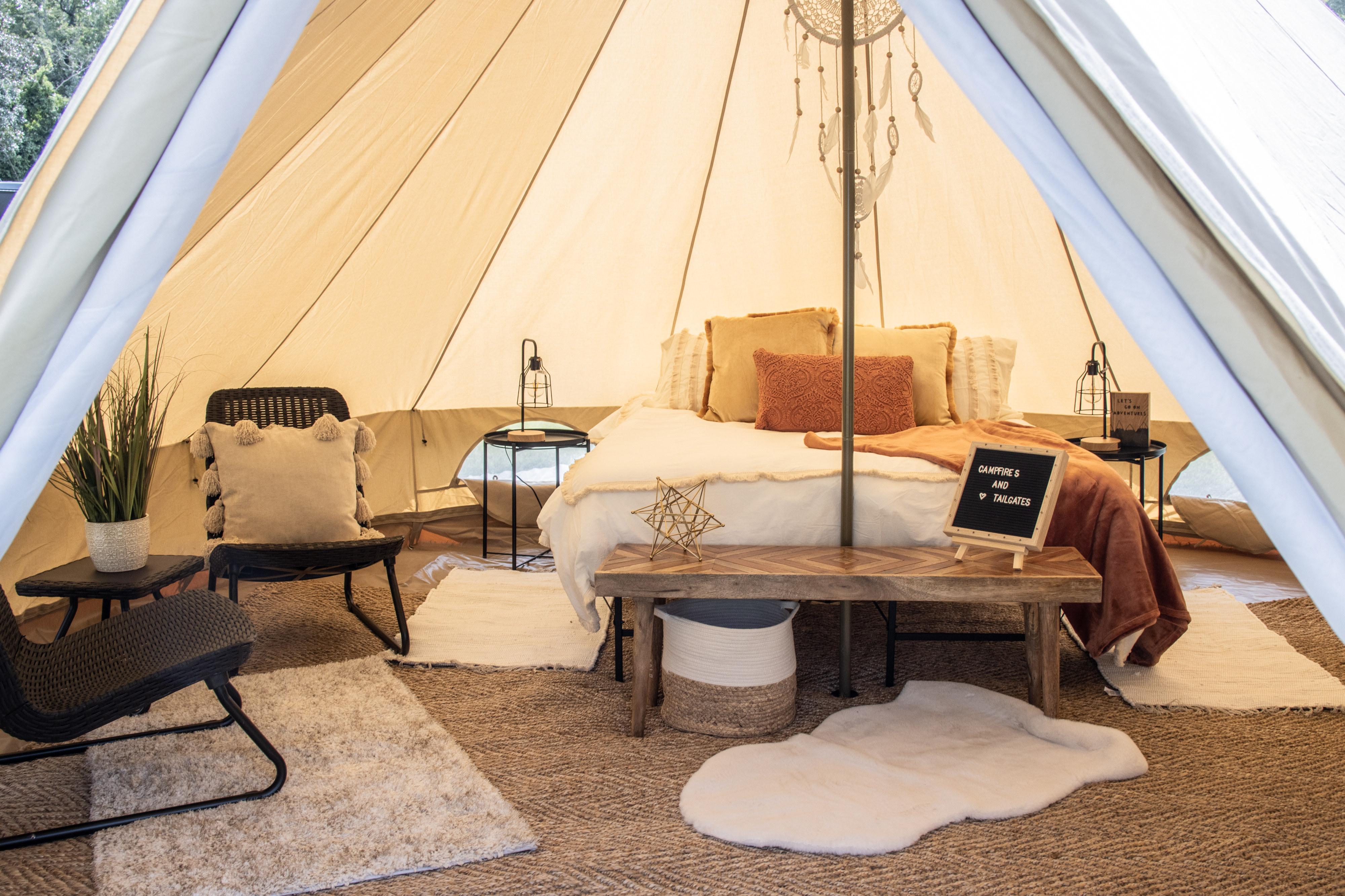 bell tent rentals near me