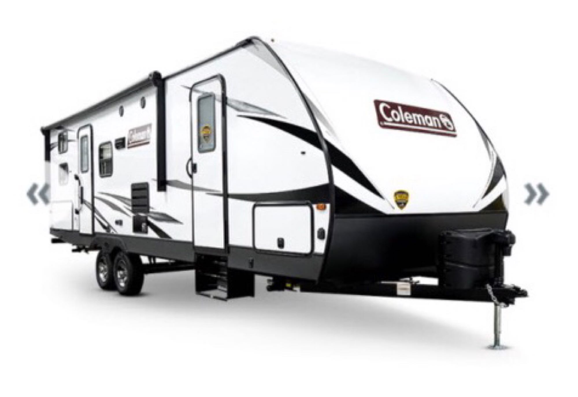 coleman light travel trailers