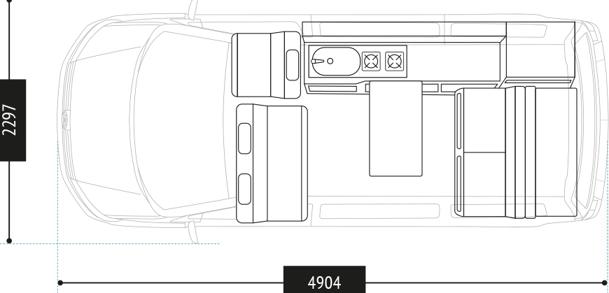 2019 Volkswagen T6 Conversion Camper Van Rental in Hunstanton, England ...