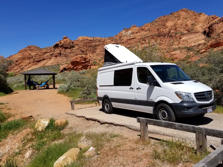 Family Getaway~Mercedes Sprinter Camper Van