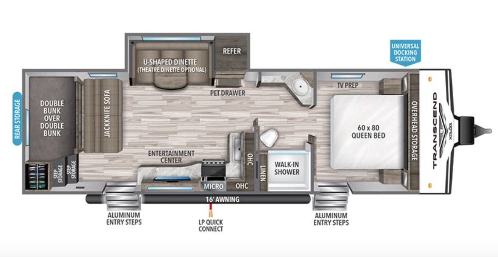 Photos | 2021 Grand Design Transcend Xplor 265BH Travel Trailer Rental in  Moraine, OH | Outdoorsy