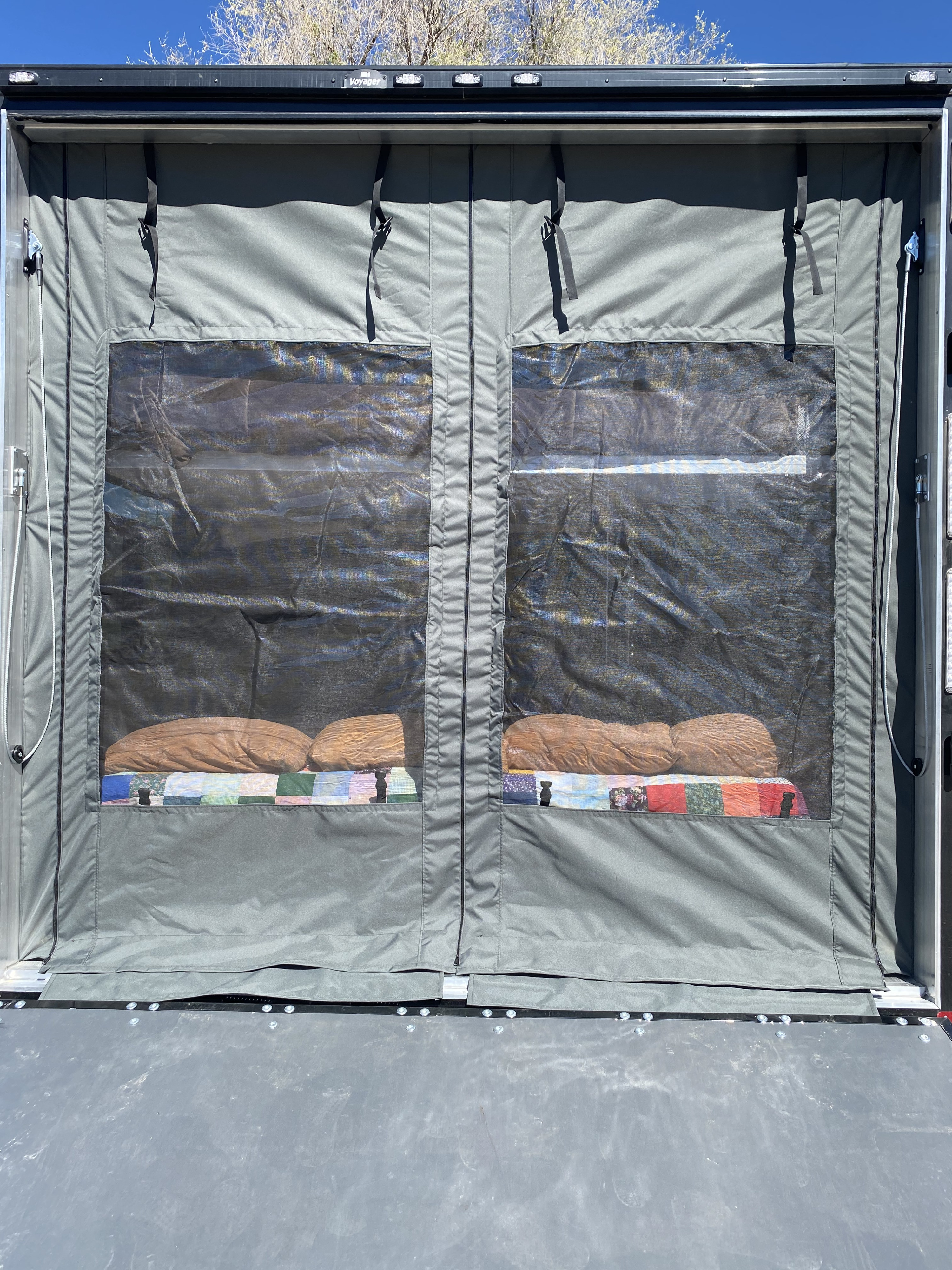 Bunk with the drop down windows and screens. . Aluminum Trailer Company Other 2021