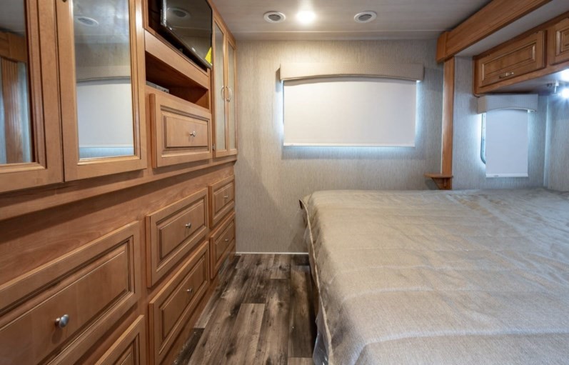 Enjoy a premium brand full king size bed that will leave you well rested from a full day of activity or the serenity in the great outdoors.. Nexus Other 2019