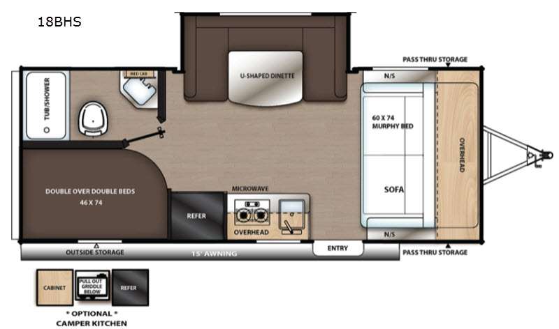 Travel trailer RV Rental 