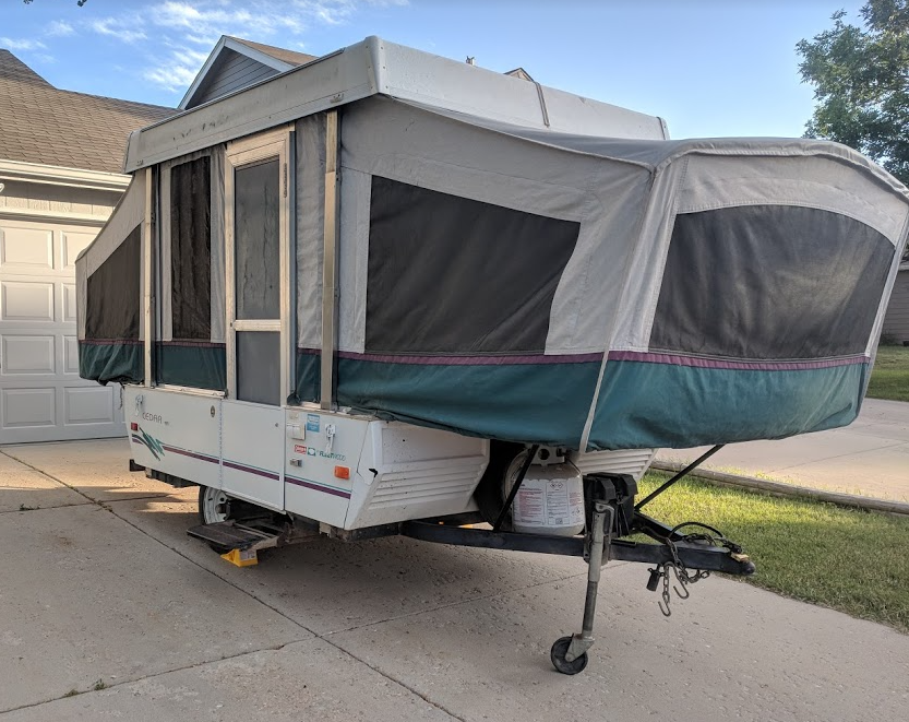 1995 coleman pop up camper discount