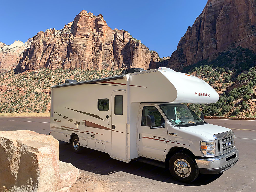 Maggie-  Boondockers delight!  Solar enabled Motorhome
