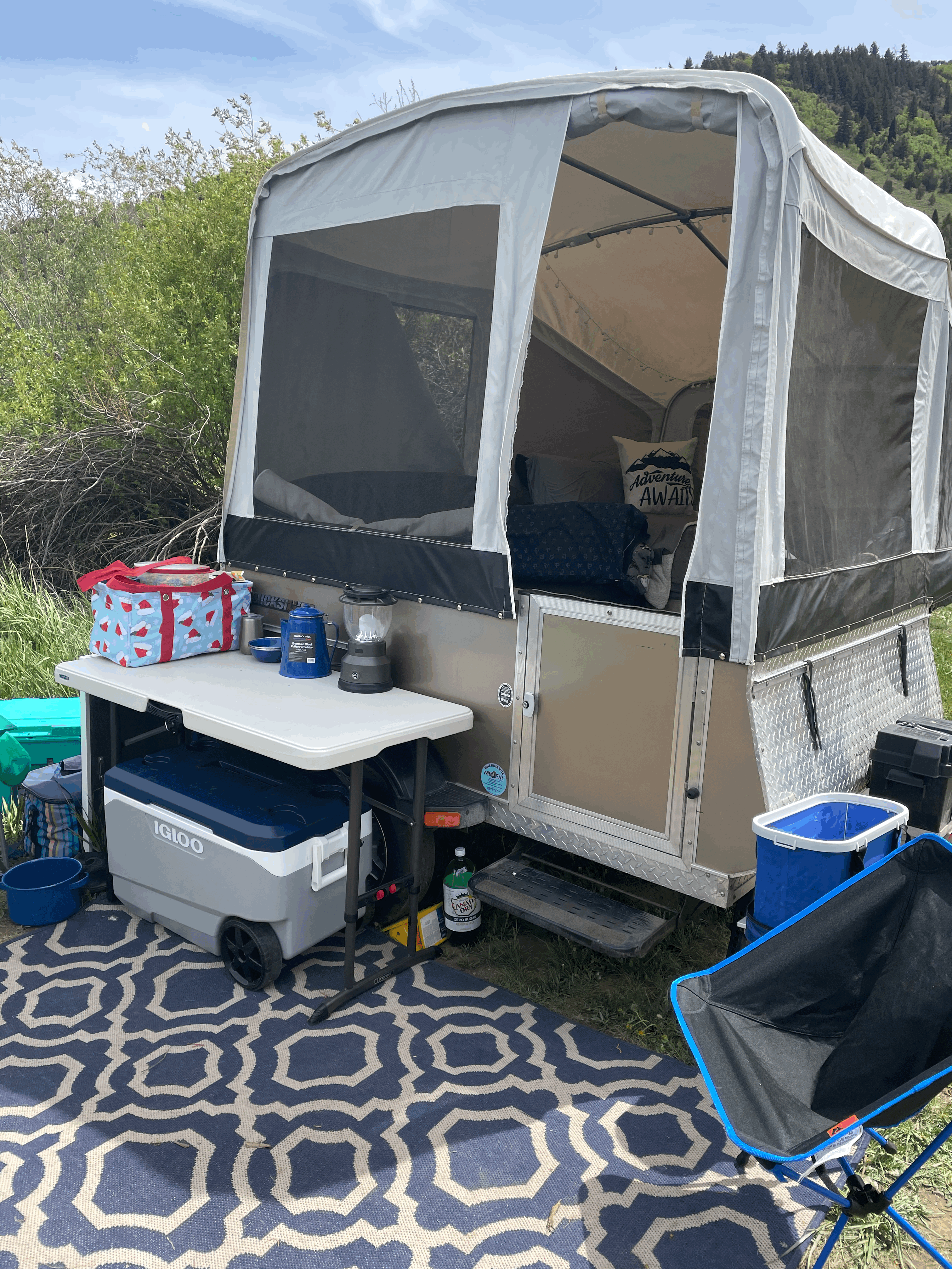 2013 Livin' Lite Quicksilver Folding trailer Rental in