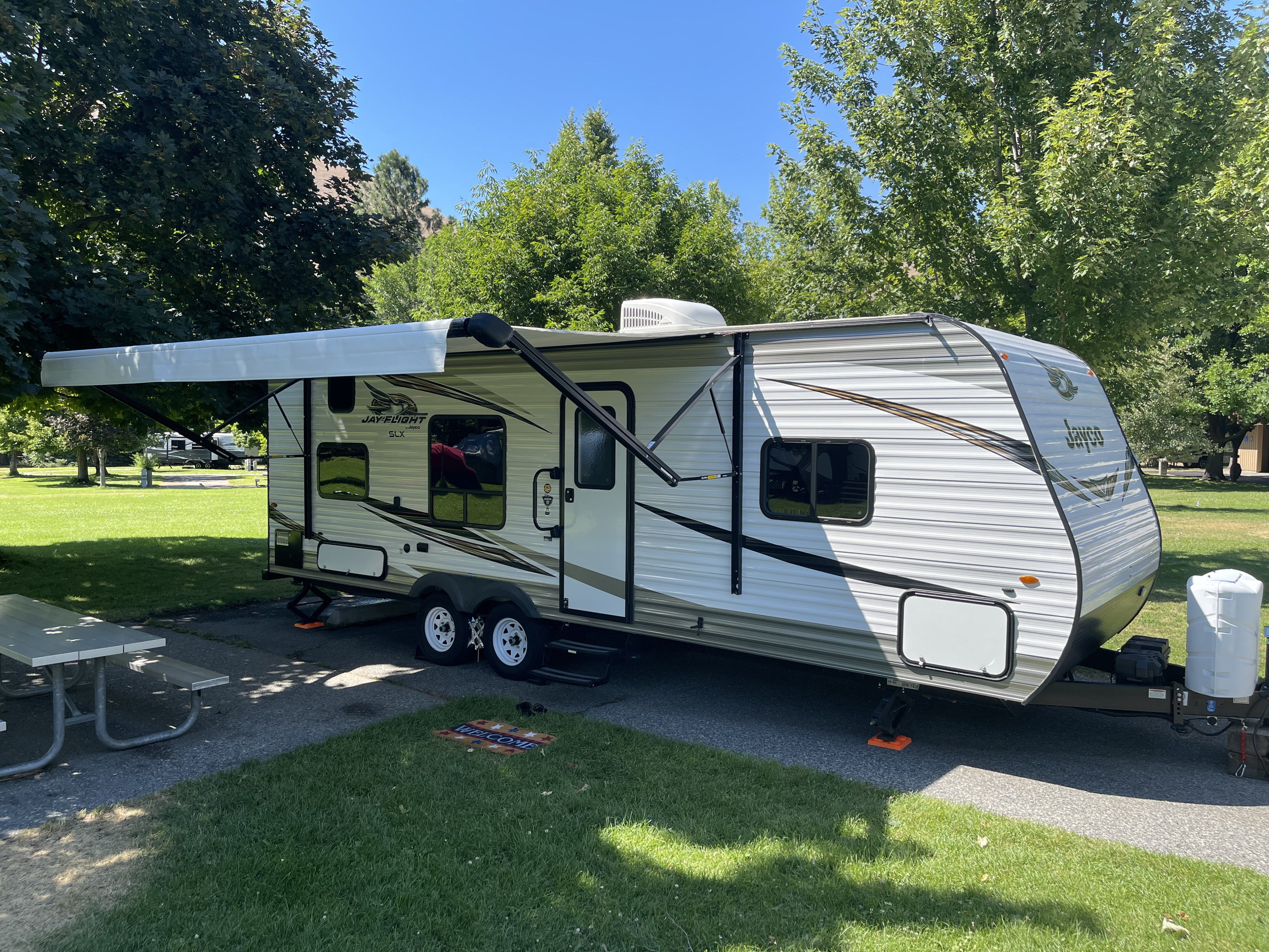 **Family Bunk House Delivered to Your Campsite**