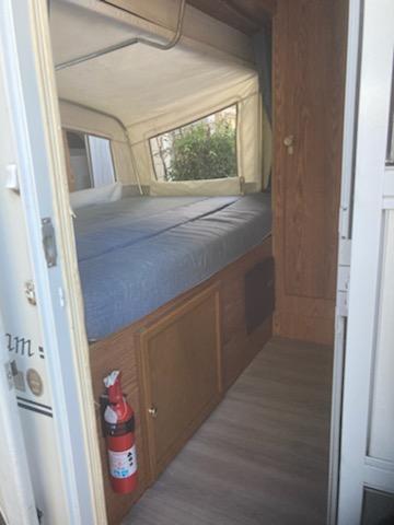 Back sleeping area. R-Vision Trail-Lite 1999