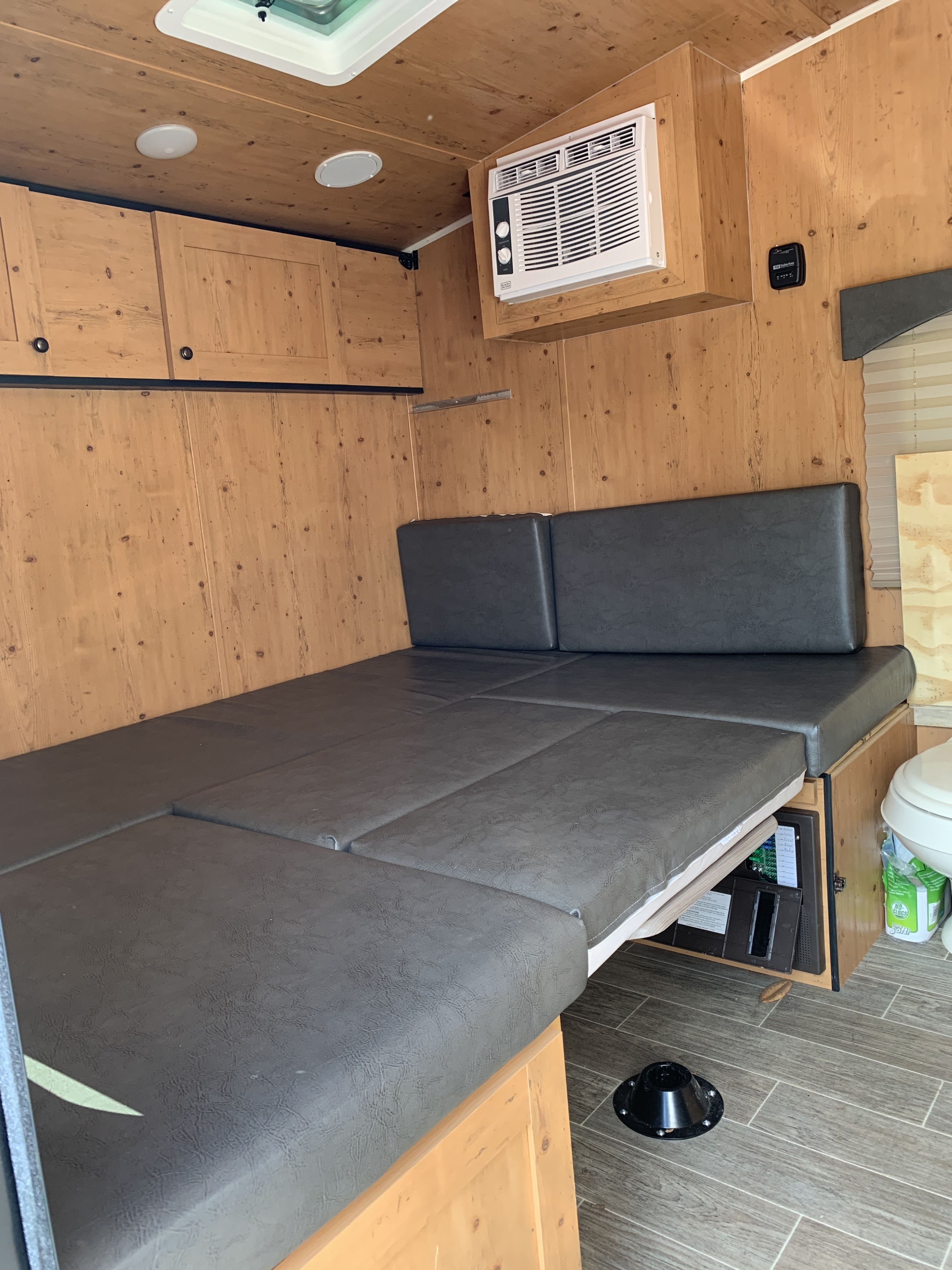 There is a folding 4” memory foam pad that goes over these seat cushions. . Other SUNRAY 12.9 2021