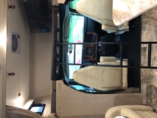 Queen Size accommodations - sleeps up to a max of 350 pounds. . Forest River Coachmen Leprechaun 2018