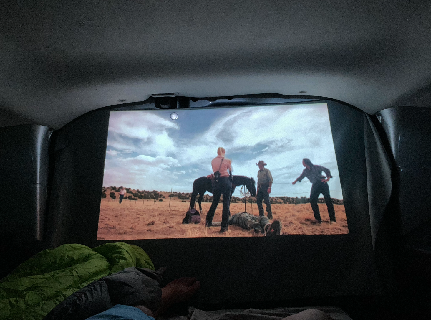 Watch your favorite movie or show every night before bed with our projector and projector screen!. Dodge Sprinter 2015