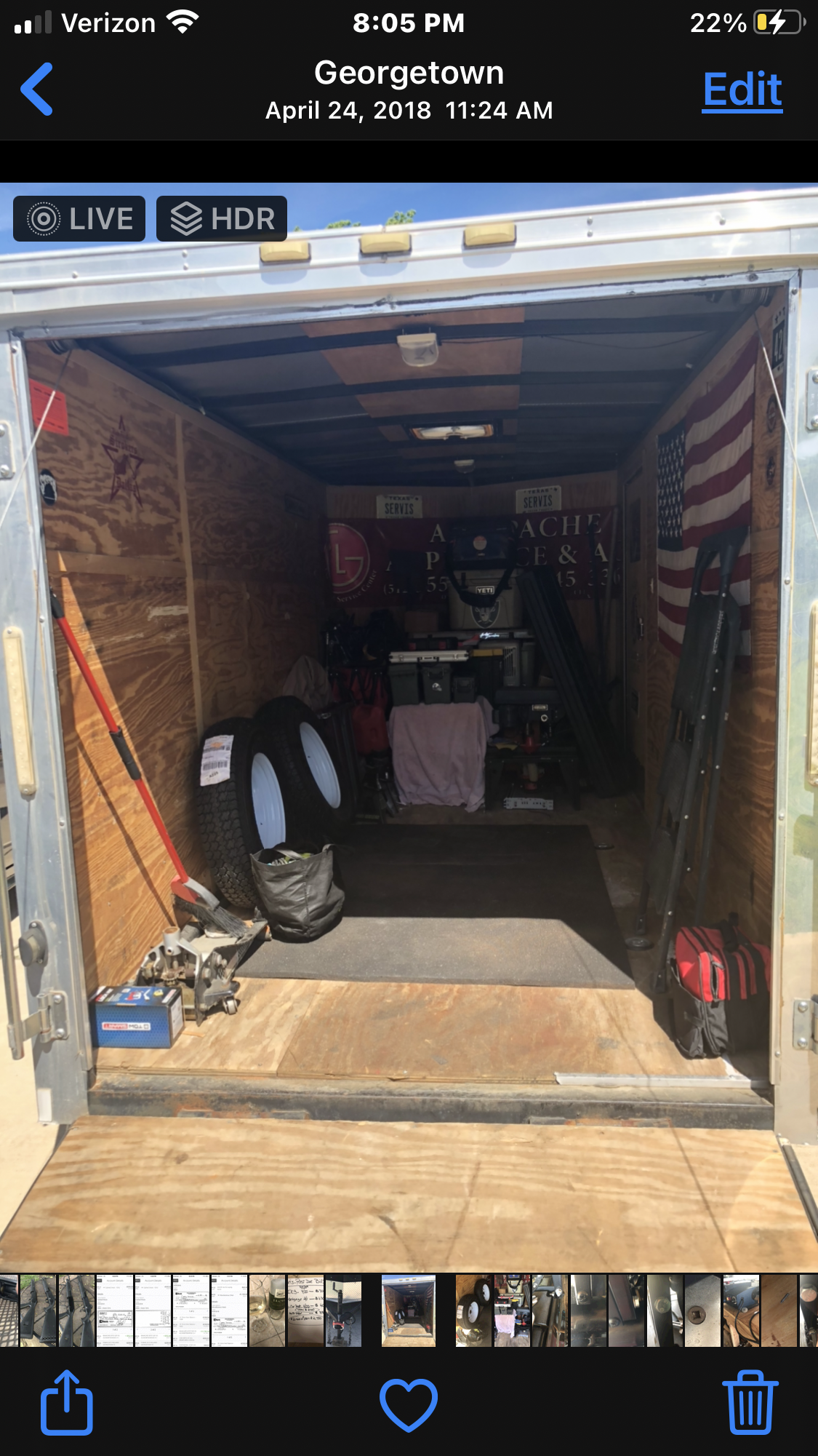 Utility Trailer RV Rental 