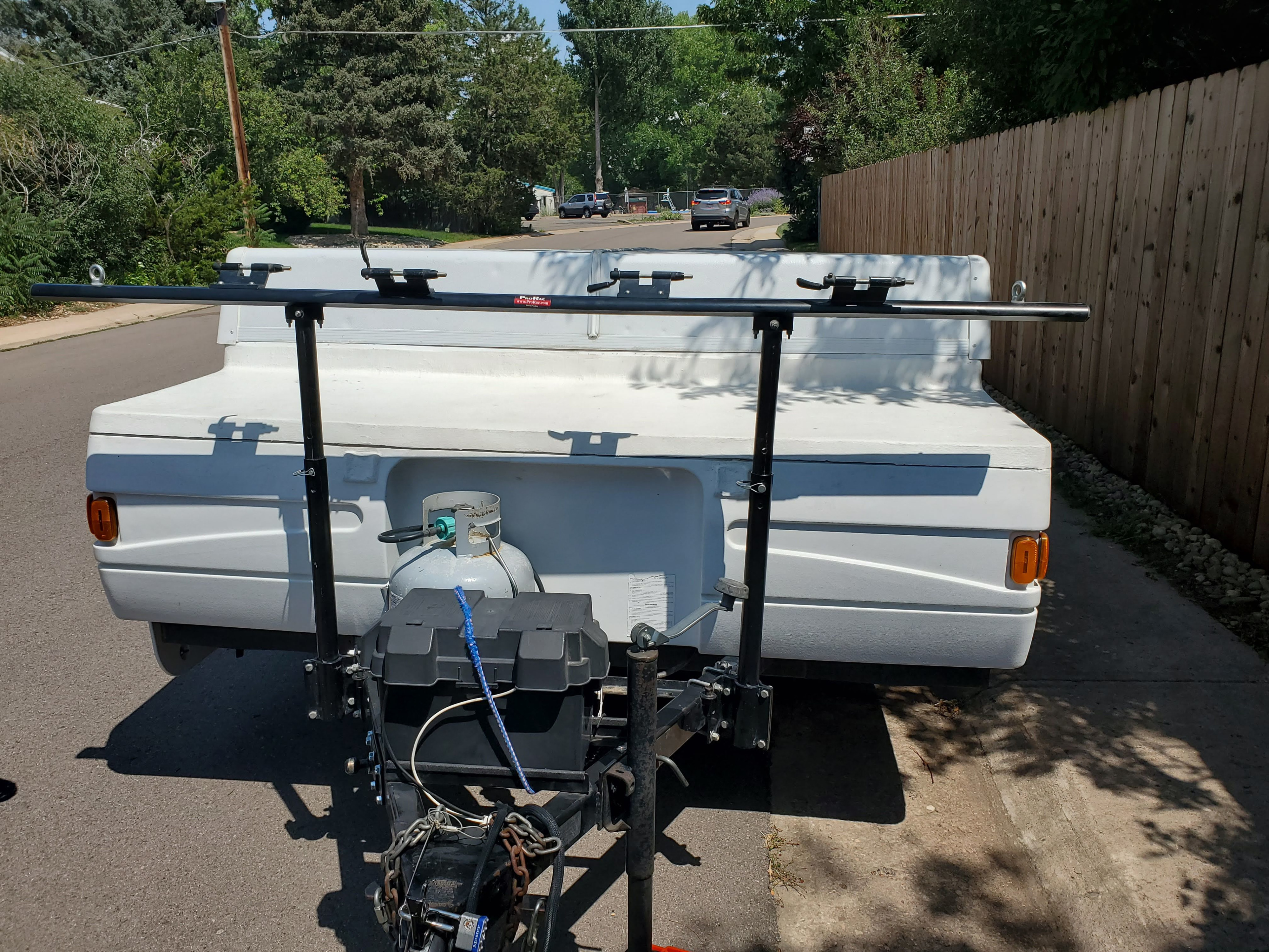 Folding trailer RV Rental 