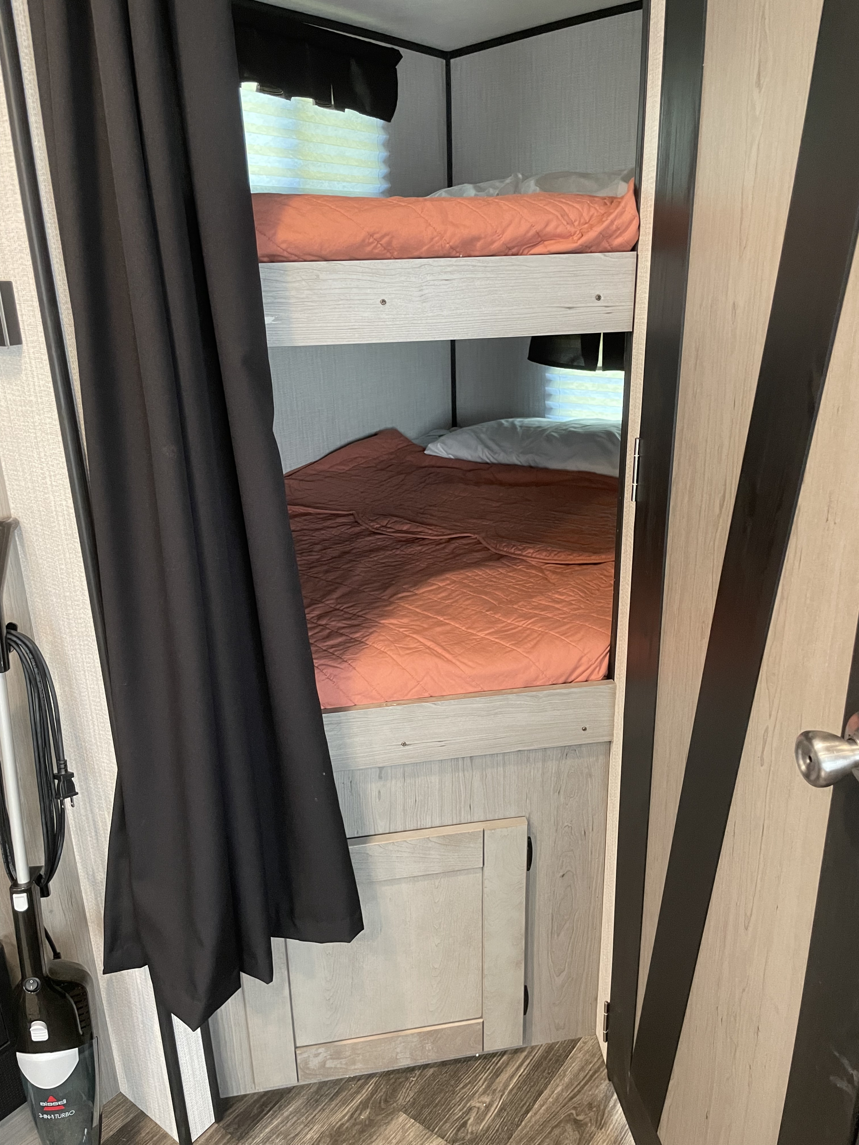 Comfortable bunks the kids will love, eat bunk has its own light and USB port so there’s no fighting over phone chargers.. Other Other 2021