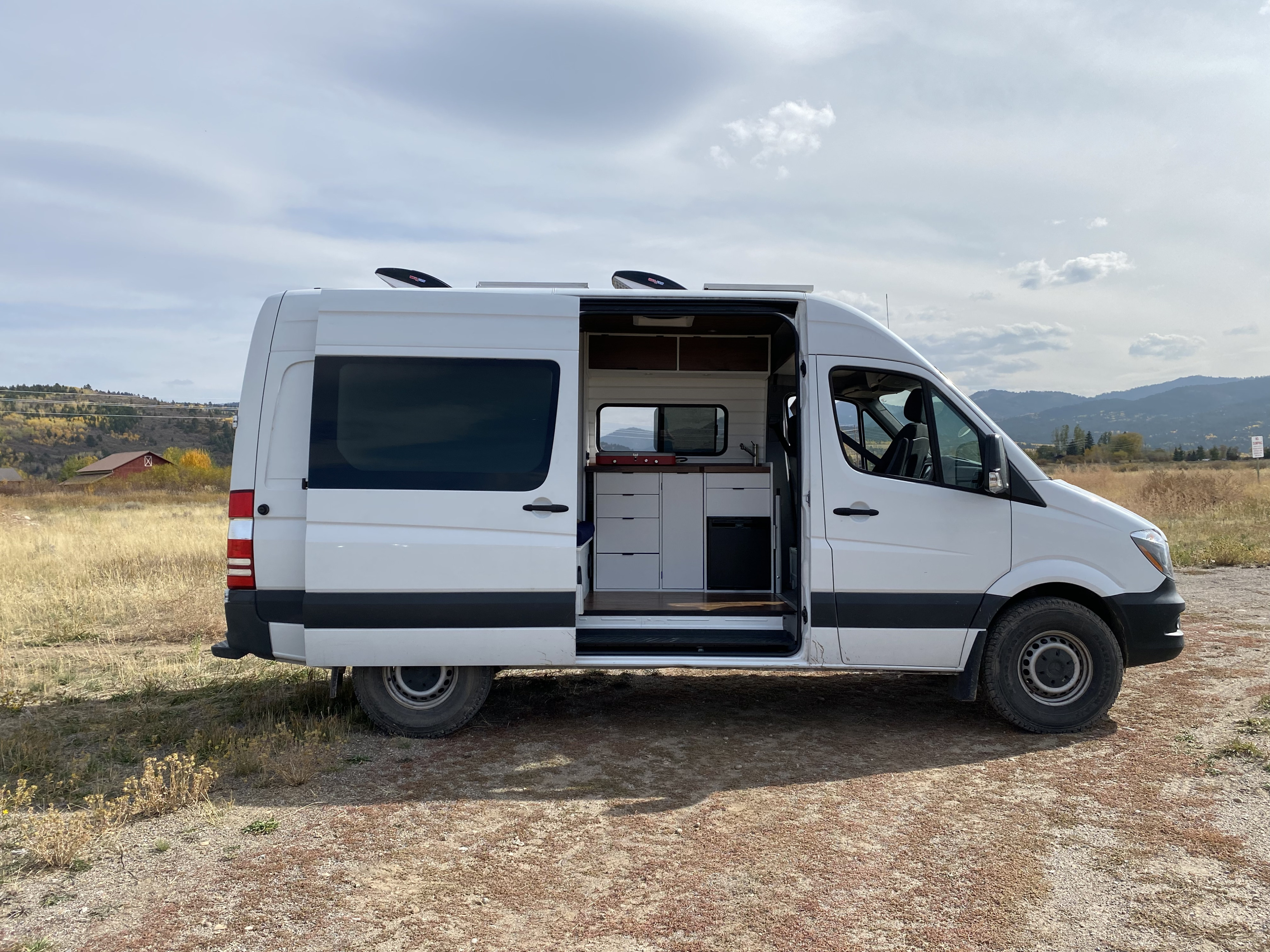 Sprinter Partially Converted Van For Sale 2017 Mercedes-Benz