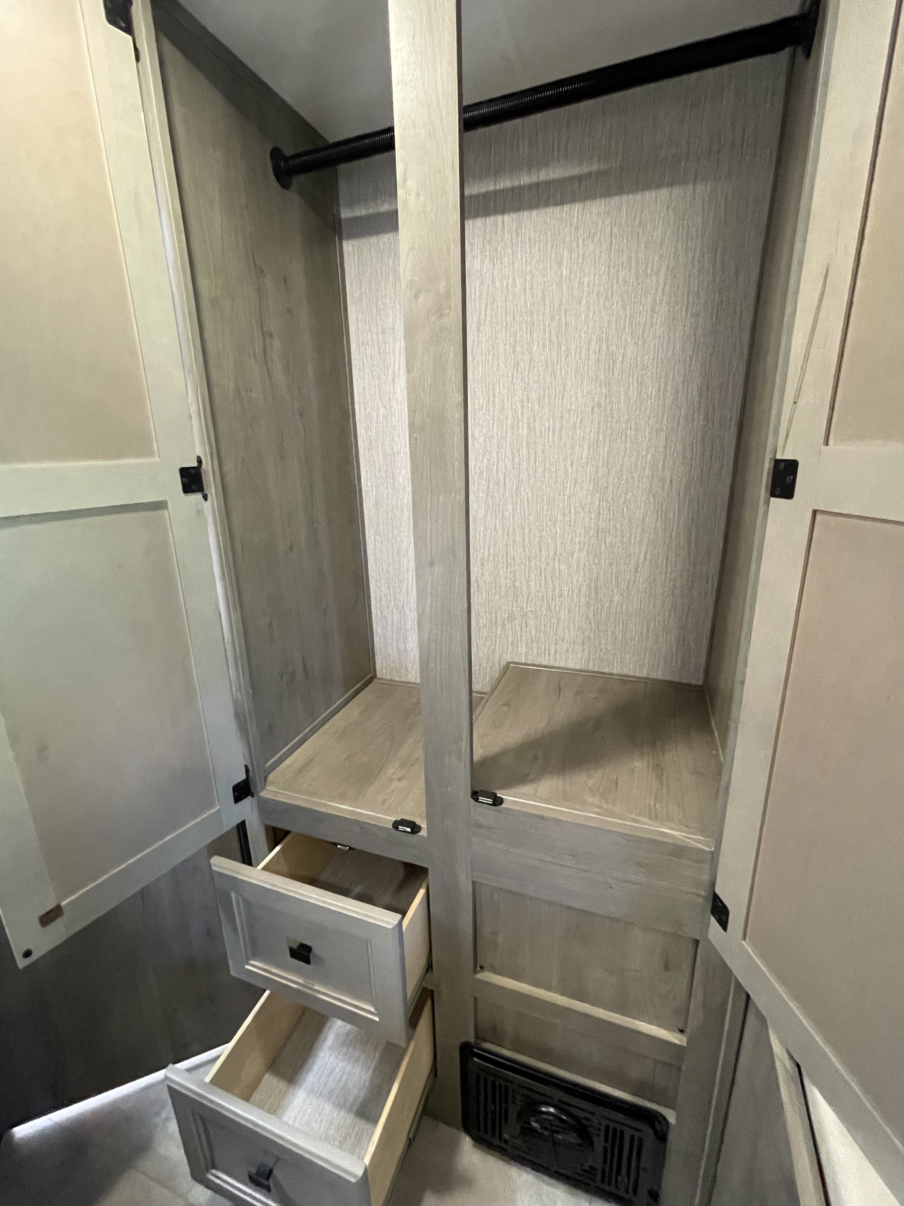 A spacious closet. Forest River Coachmen Cross Trail XL 2022