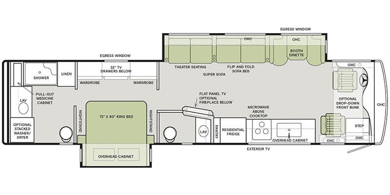 Class A RV Rental 