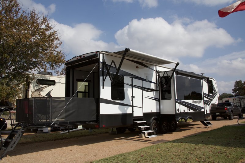 Toy hauler RV Rental 