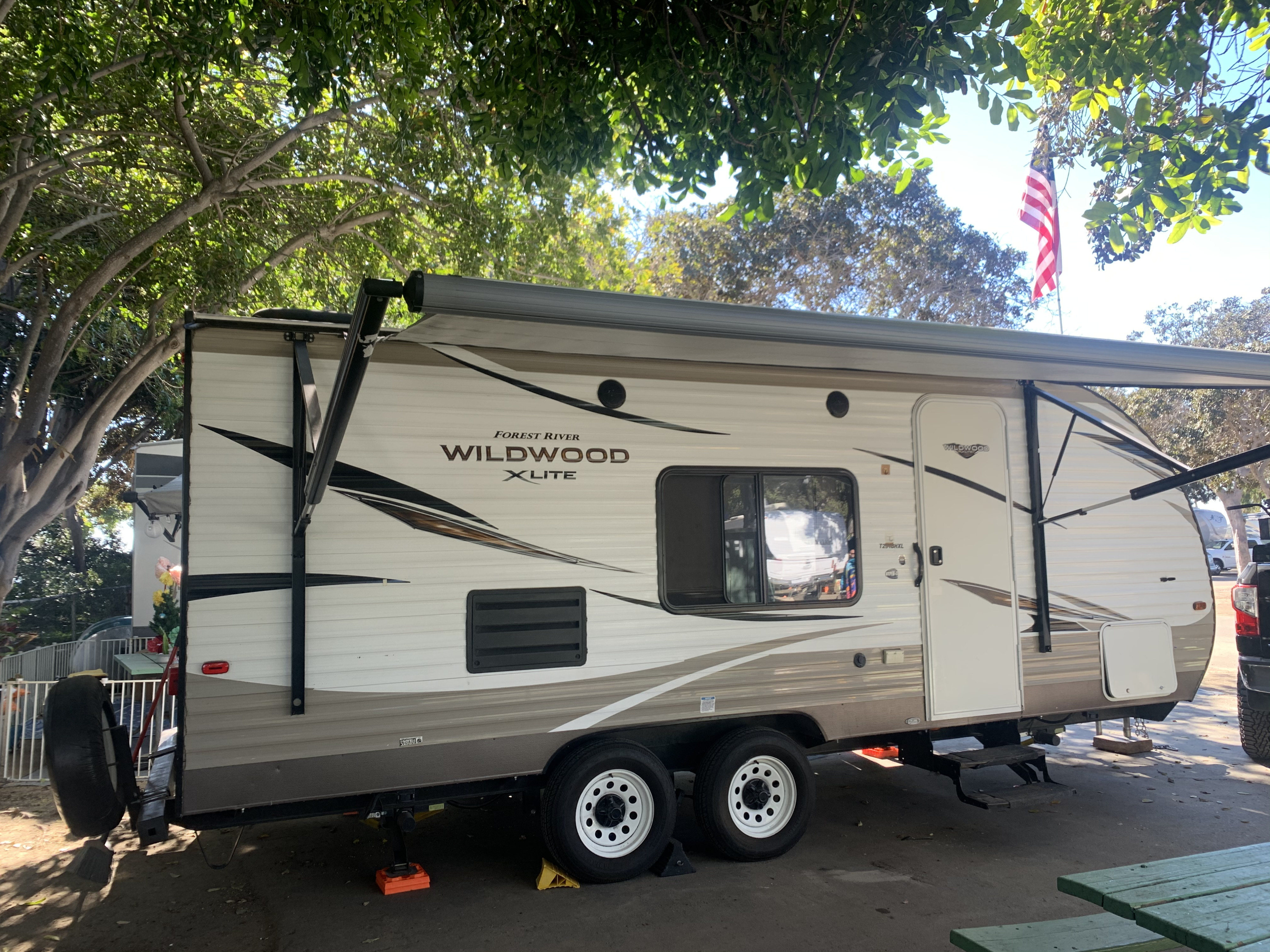 Travel trailer RV Rental 