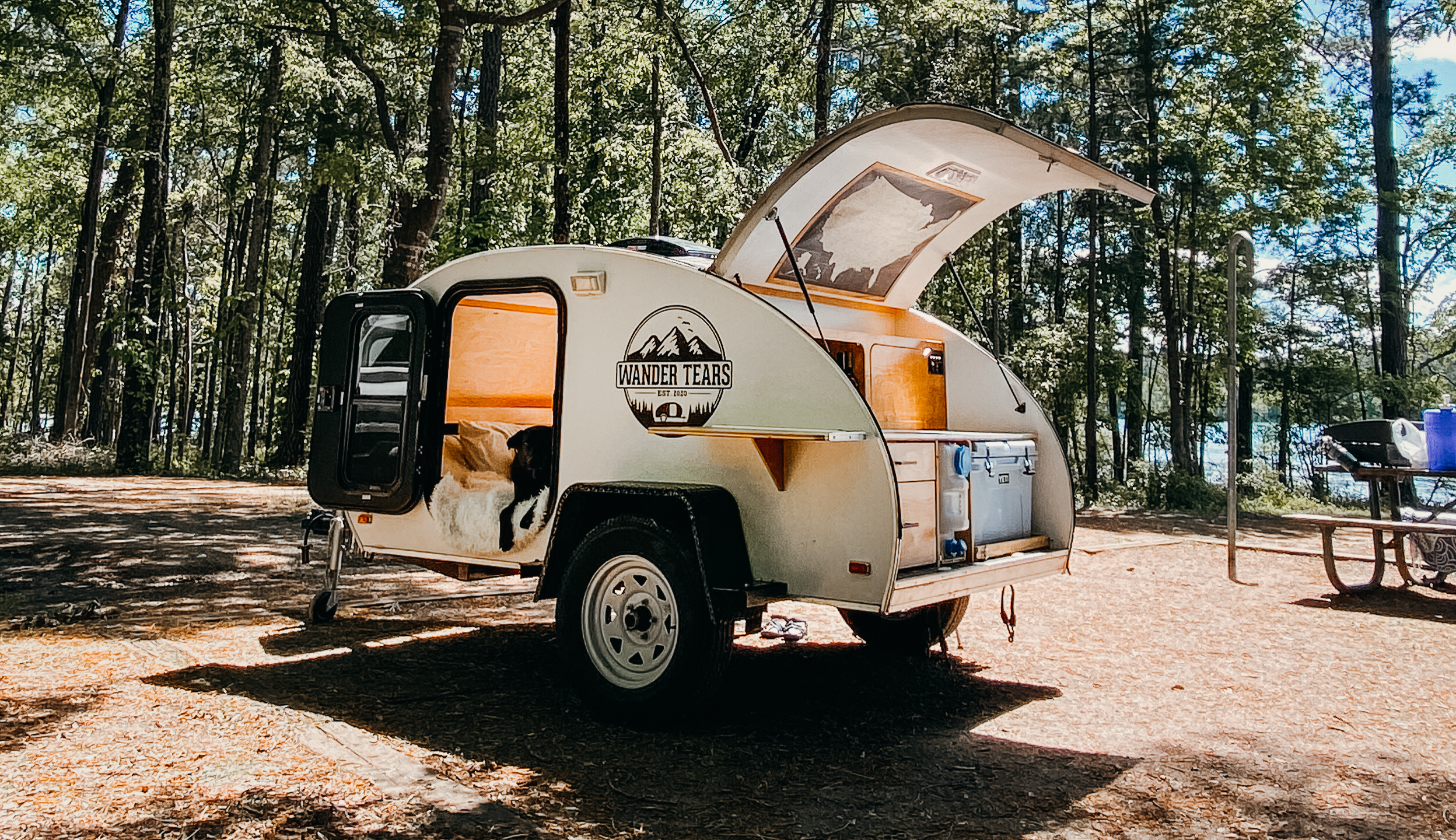 2020 Wander Tears Teardrop Camper (Lightweight + Easy to Tow)