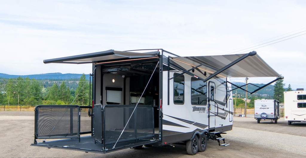 Toy Hauler Rental Colorado Springs 2020 Grand Design Momentum Toy Hauler Rental in Centennial, CO | Outdoorsy