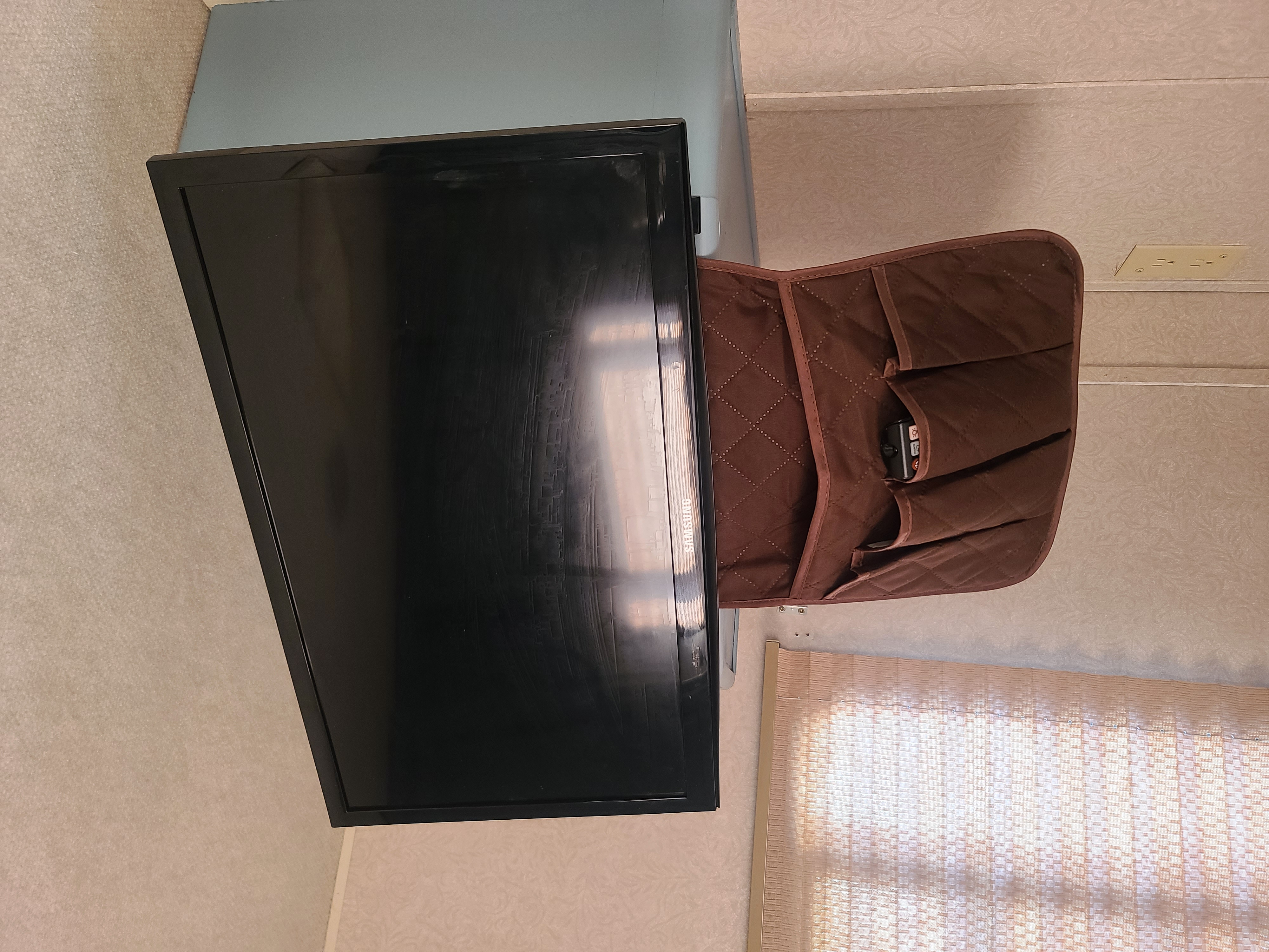 Newly installed 24 inch TV w/Roku Stick. Coachmen Santara 2002